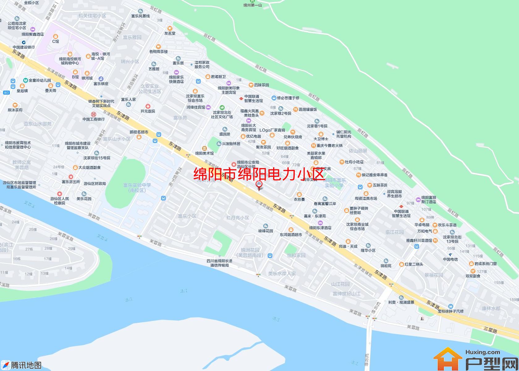 绵阳电力小区小区 - 户型网