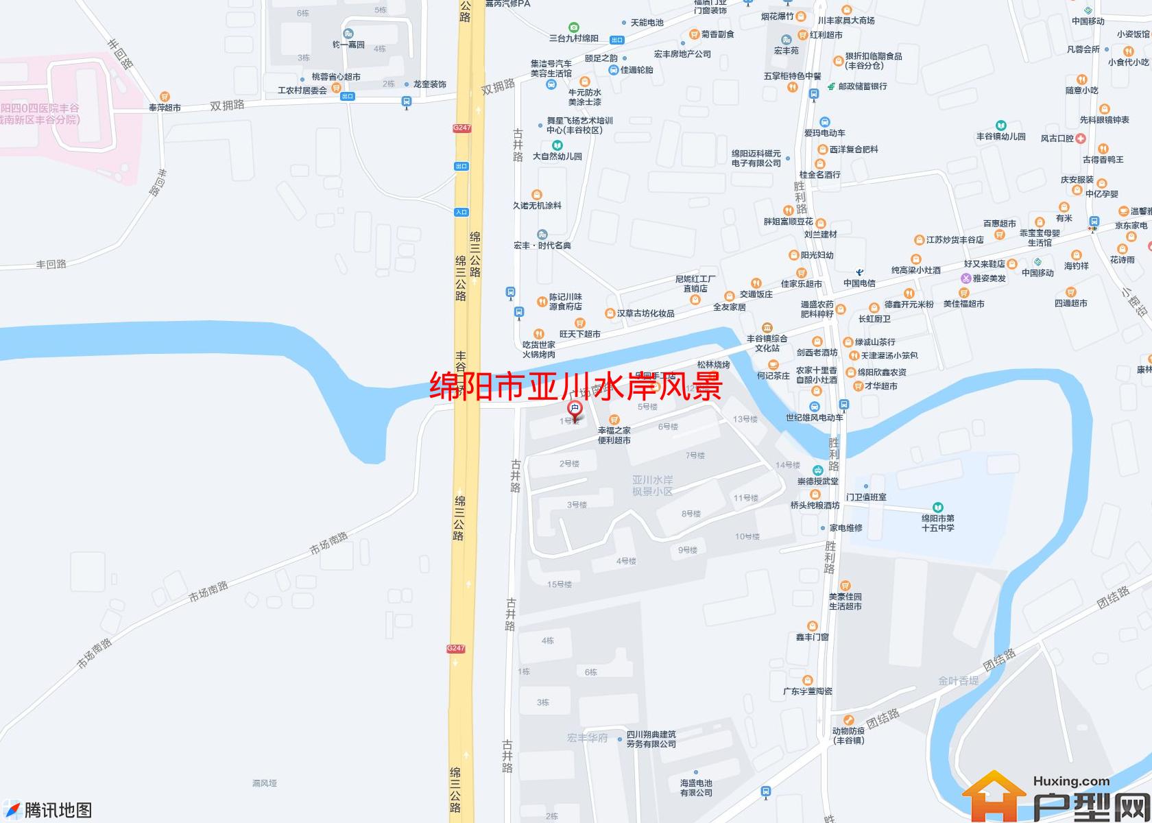 亚川水岸风景小区 - 户型网