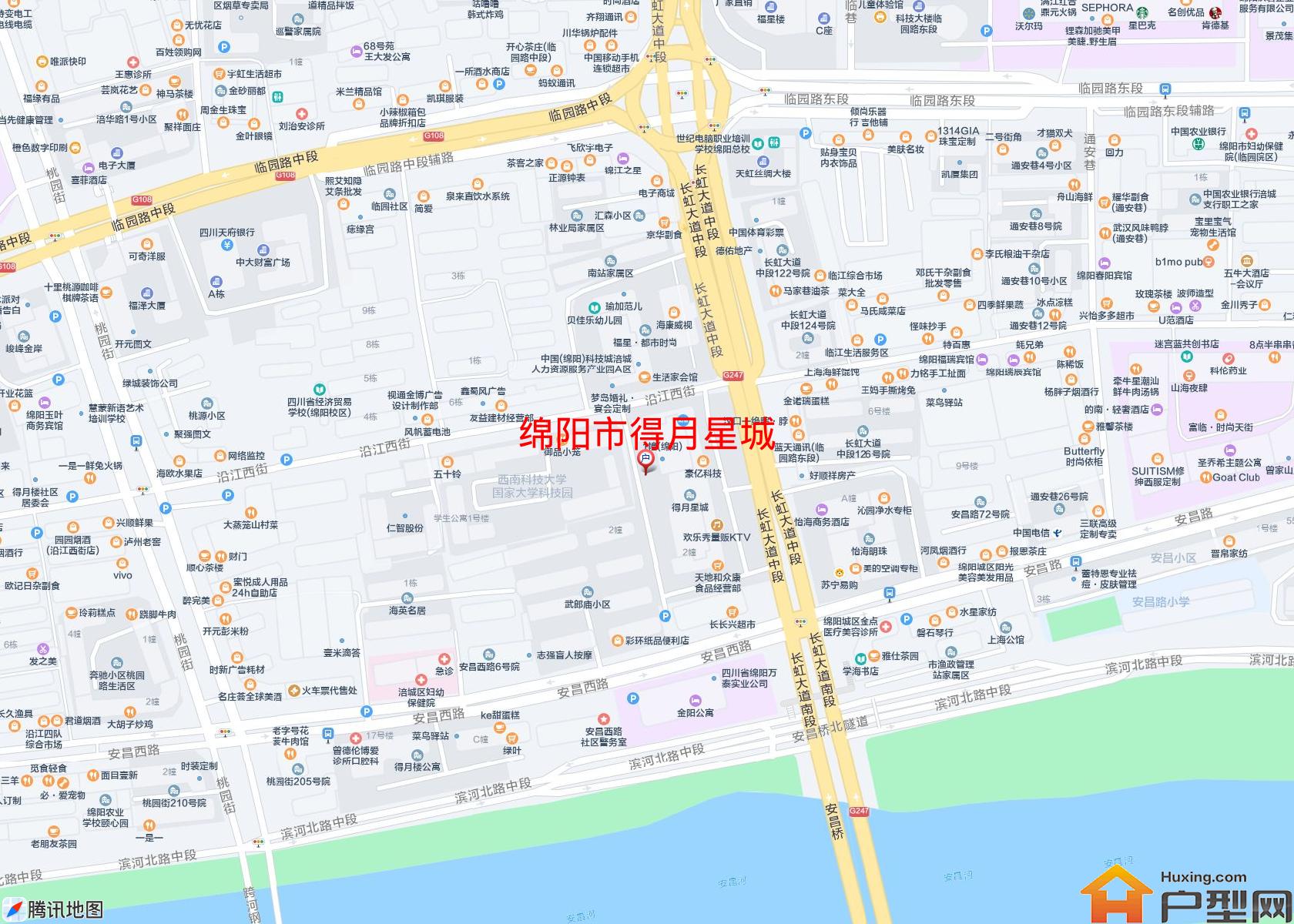 得月星城小区 - 户型网