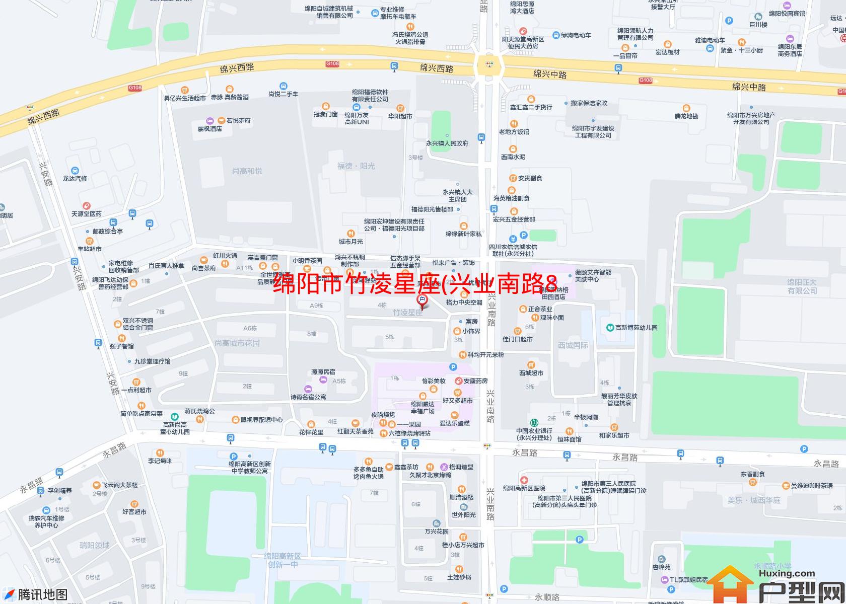 竹凌星座(兴业南路8号)小区 - 户型网
