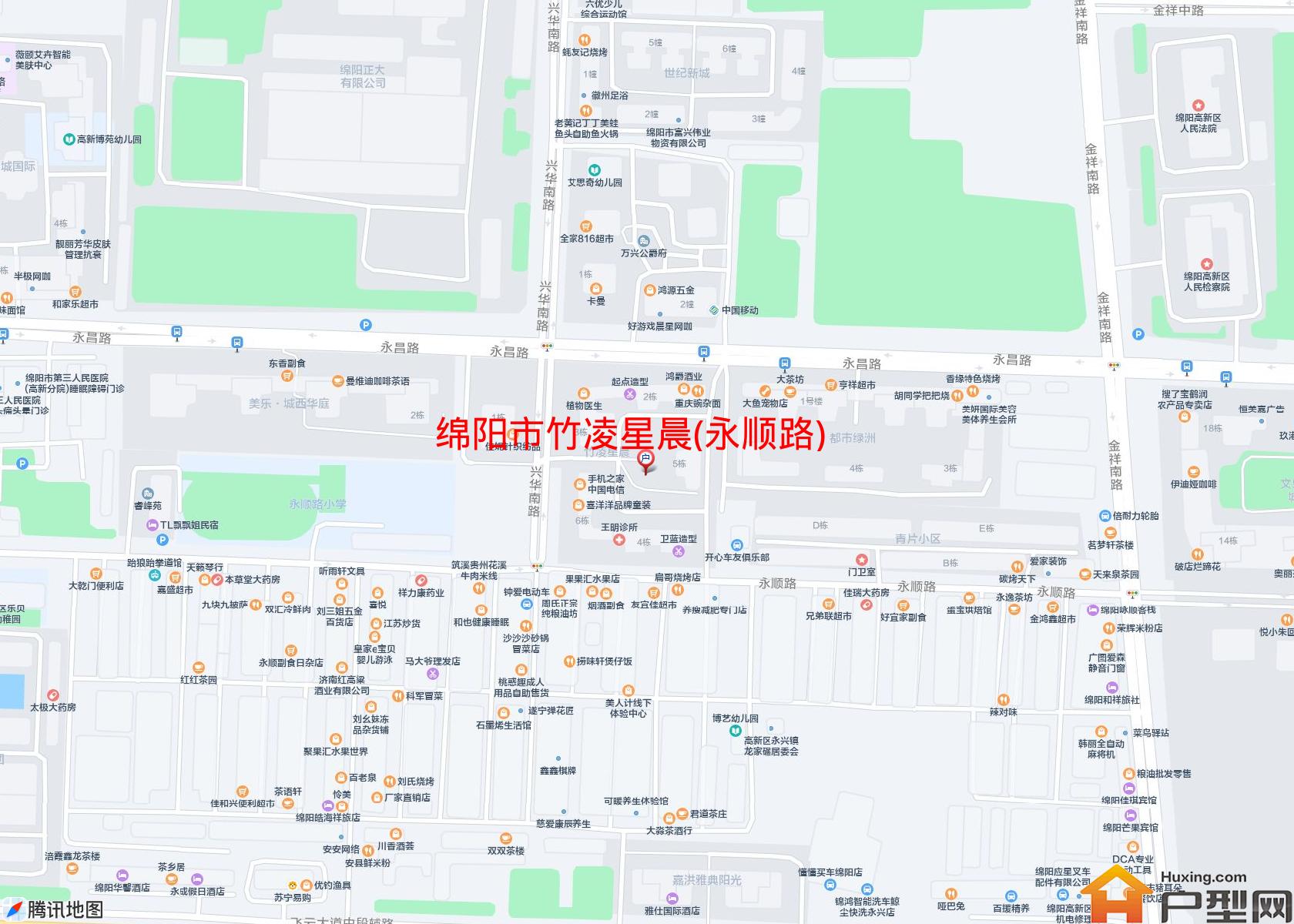 竹凌星晨(永顺路)小区 - 户型网