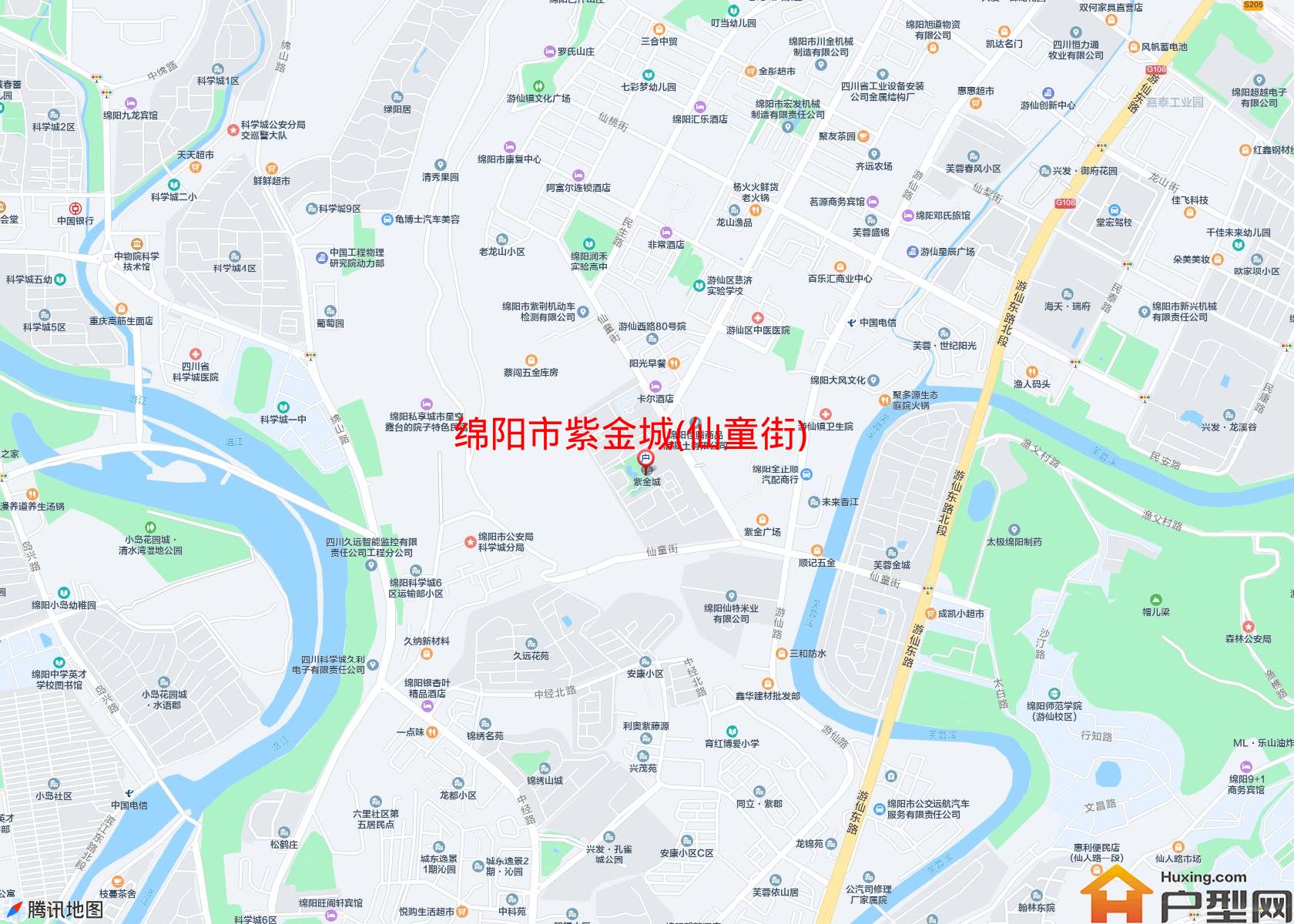 紫金城(仙童街)小区 - 户型网