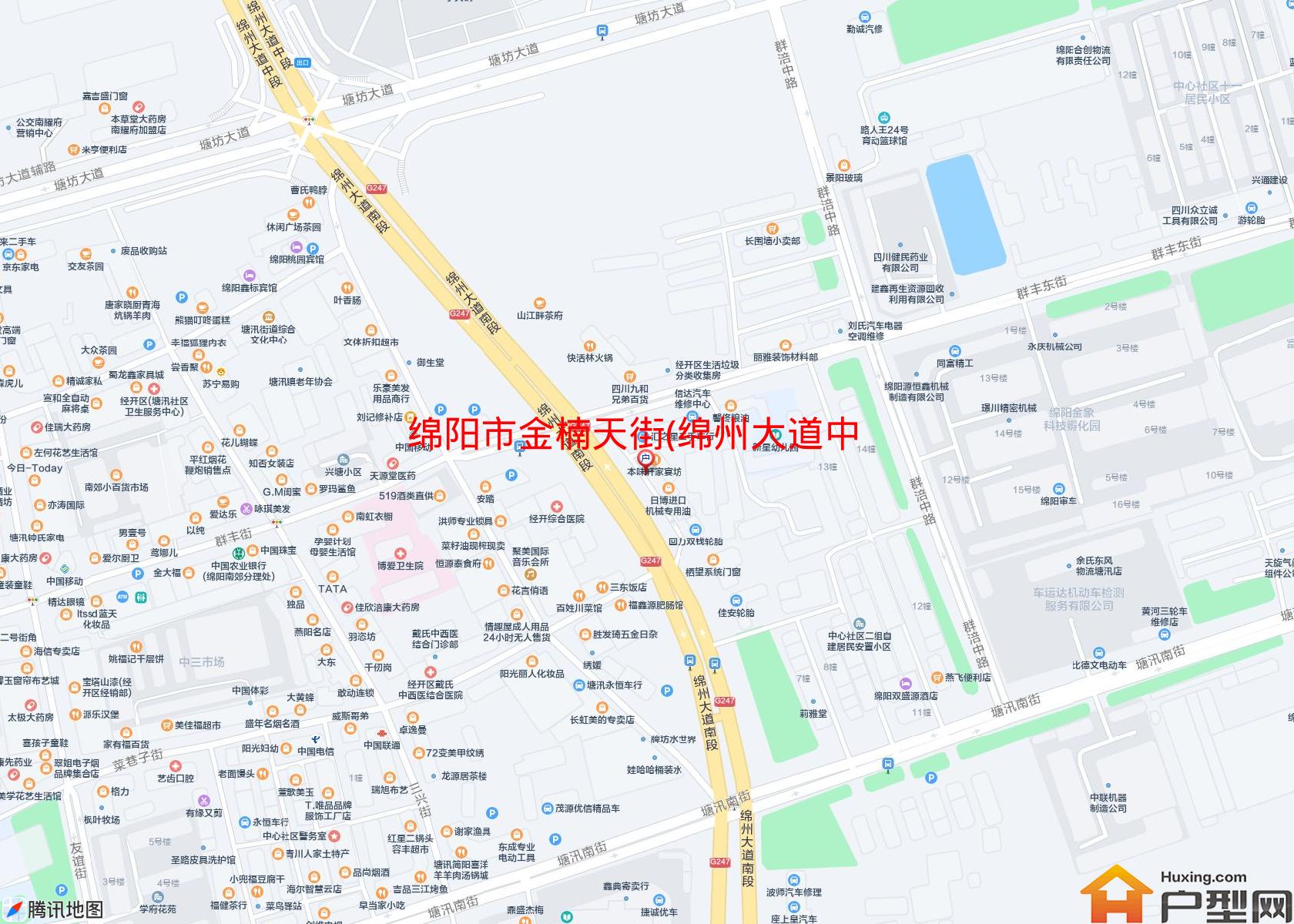金楠天街(绵州大道中段229号)小区 - 户型网