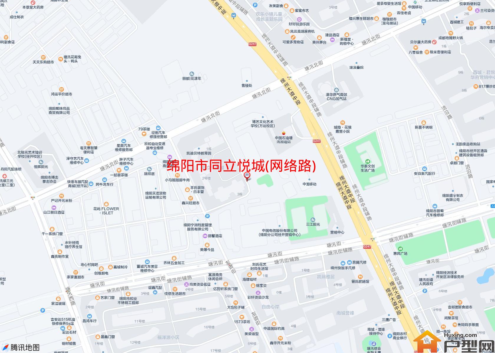 同立悦城(网络路)小区 - 户型网