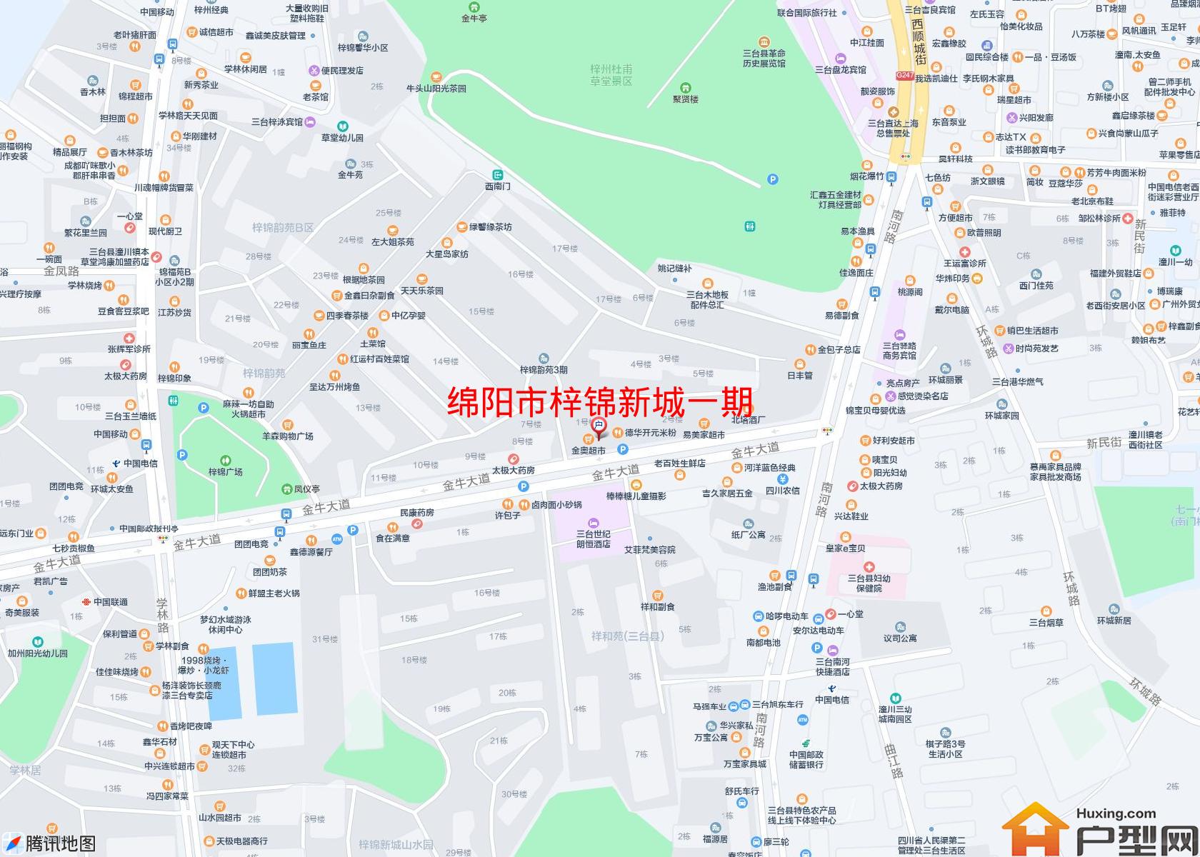 梓锦新城一期小区 - 户型网