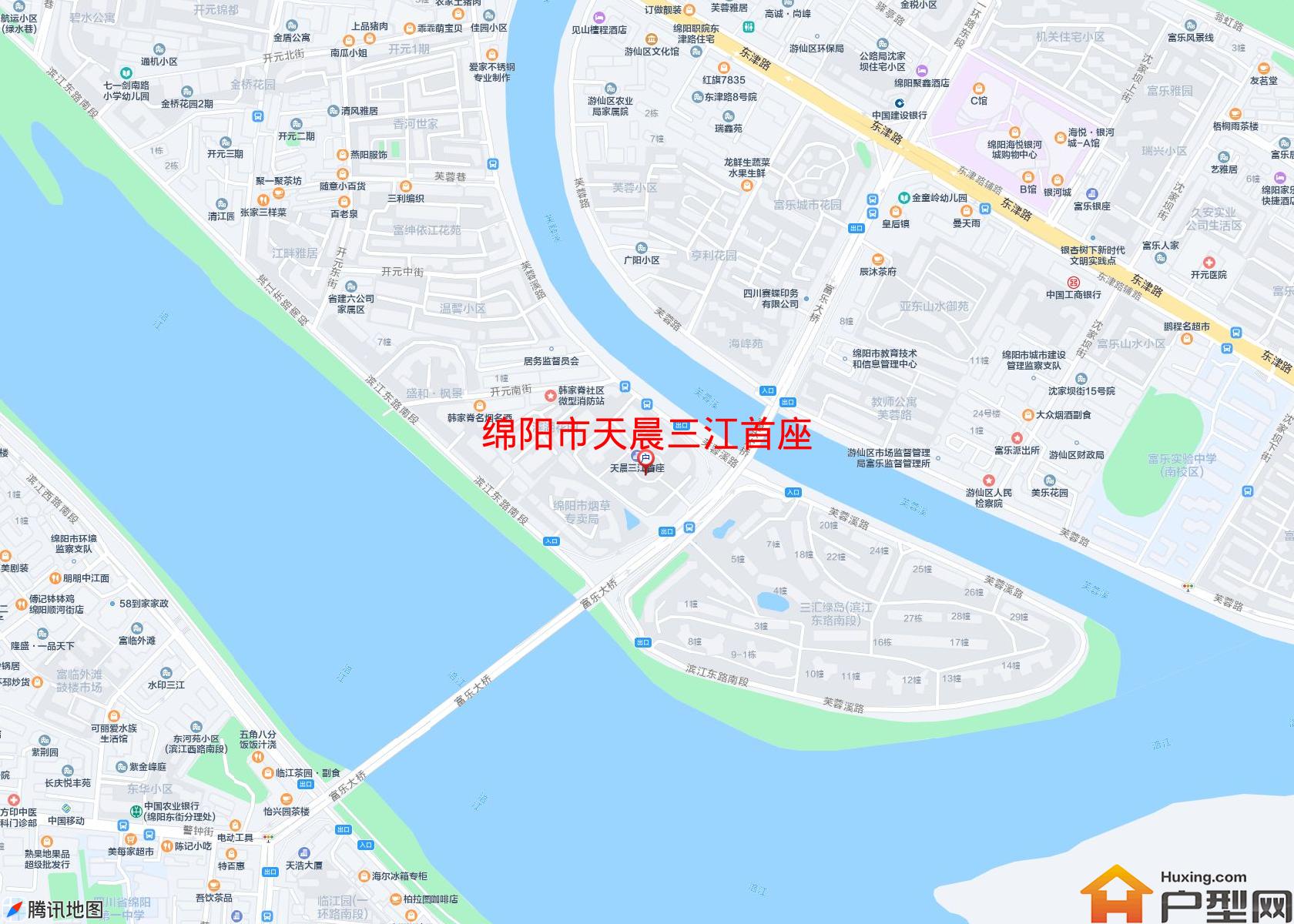 天晨三江首座小区 - 户型网