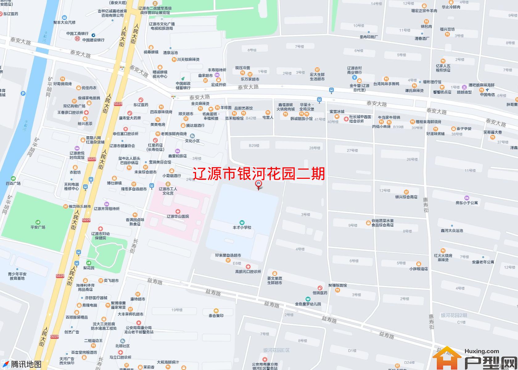 银河花园二期小区 - 户型网