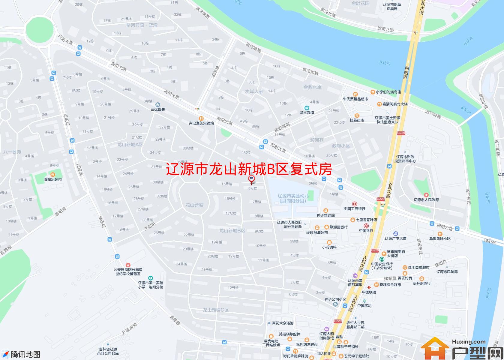 龙山新城B区复式房小区 - 户型网