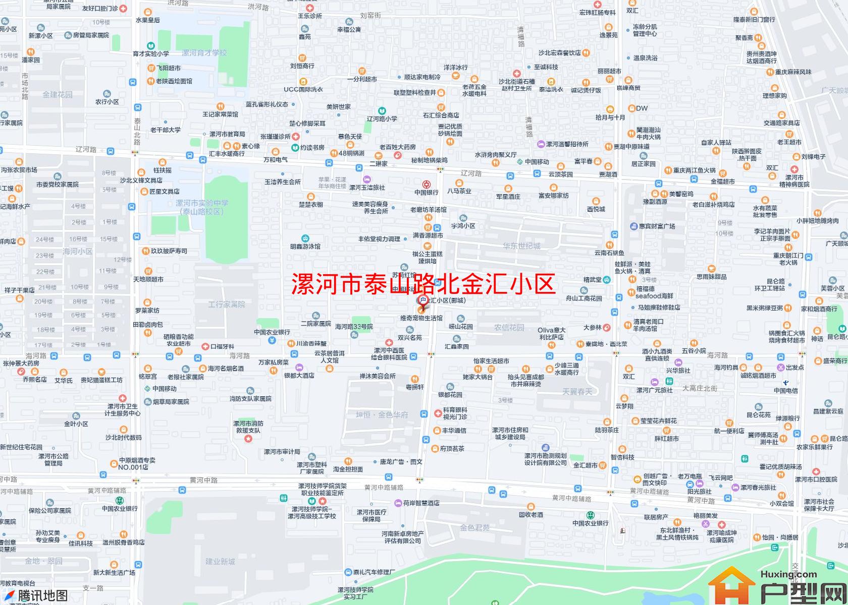 泰山路北金汇小区小区 - 户型网