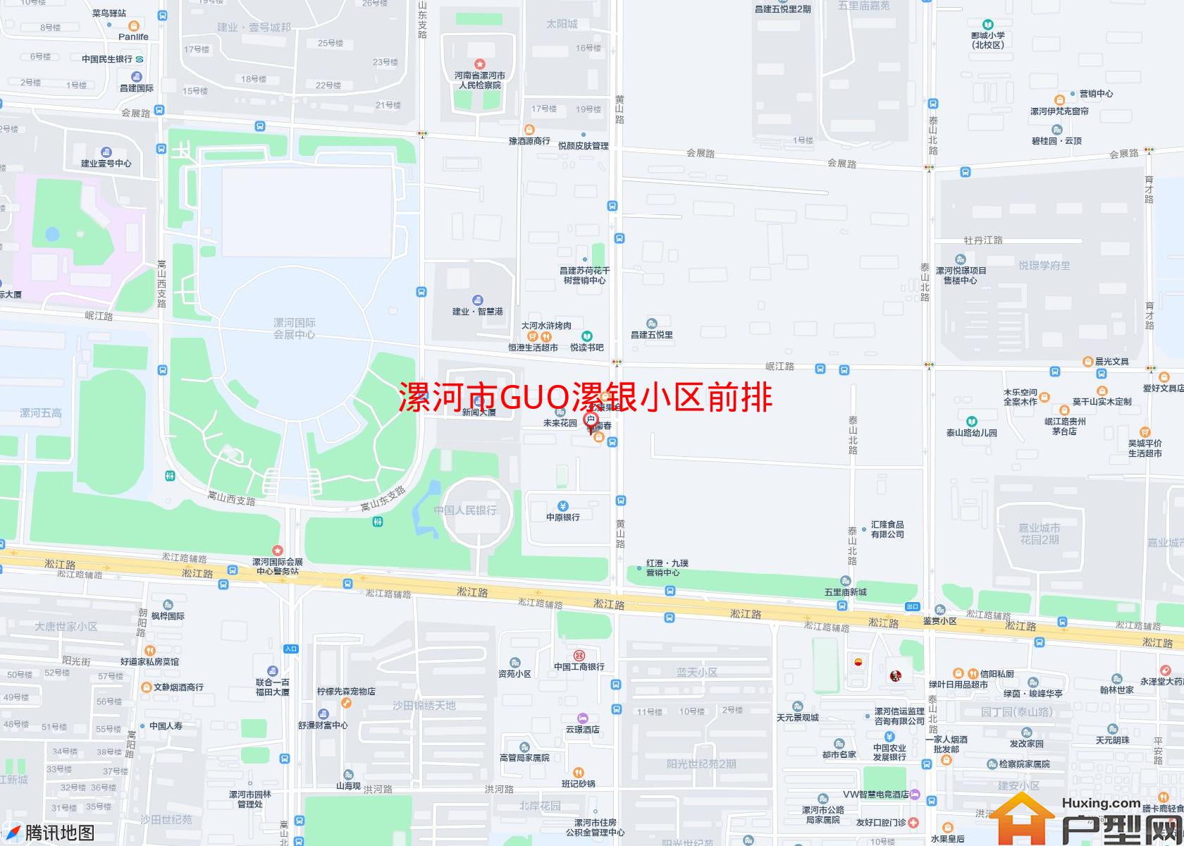 GUO漯银小区前排小区 - 户型网