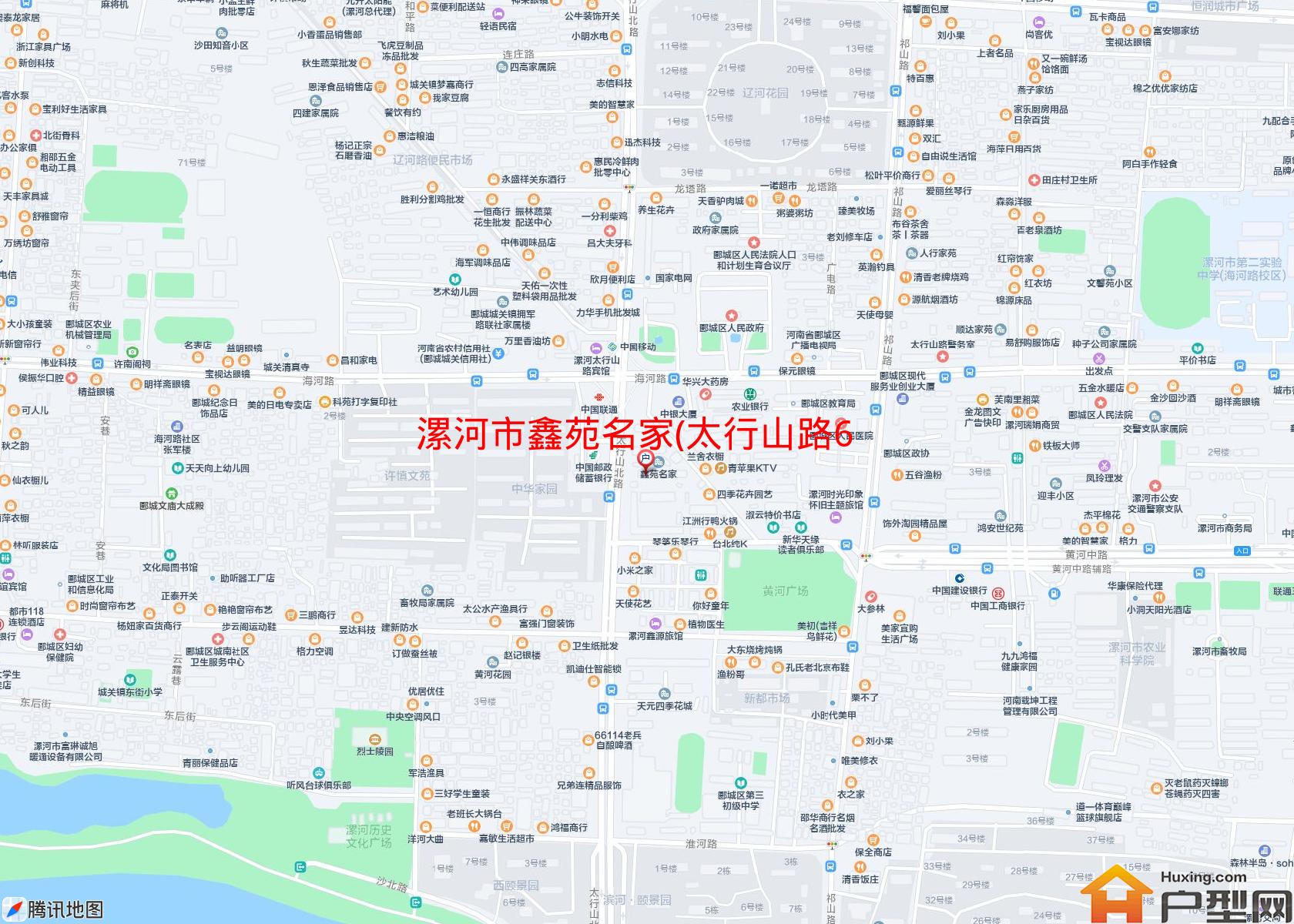 鑫苑名家(太行山路634号)小区 - 户型网