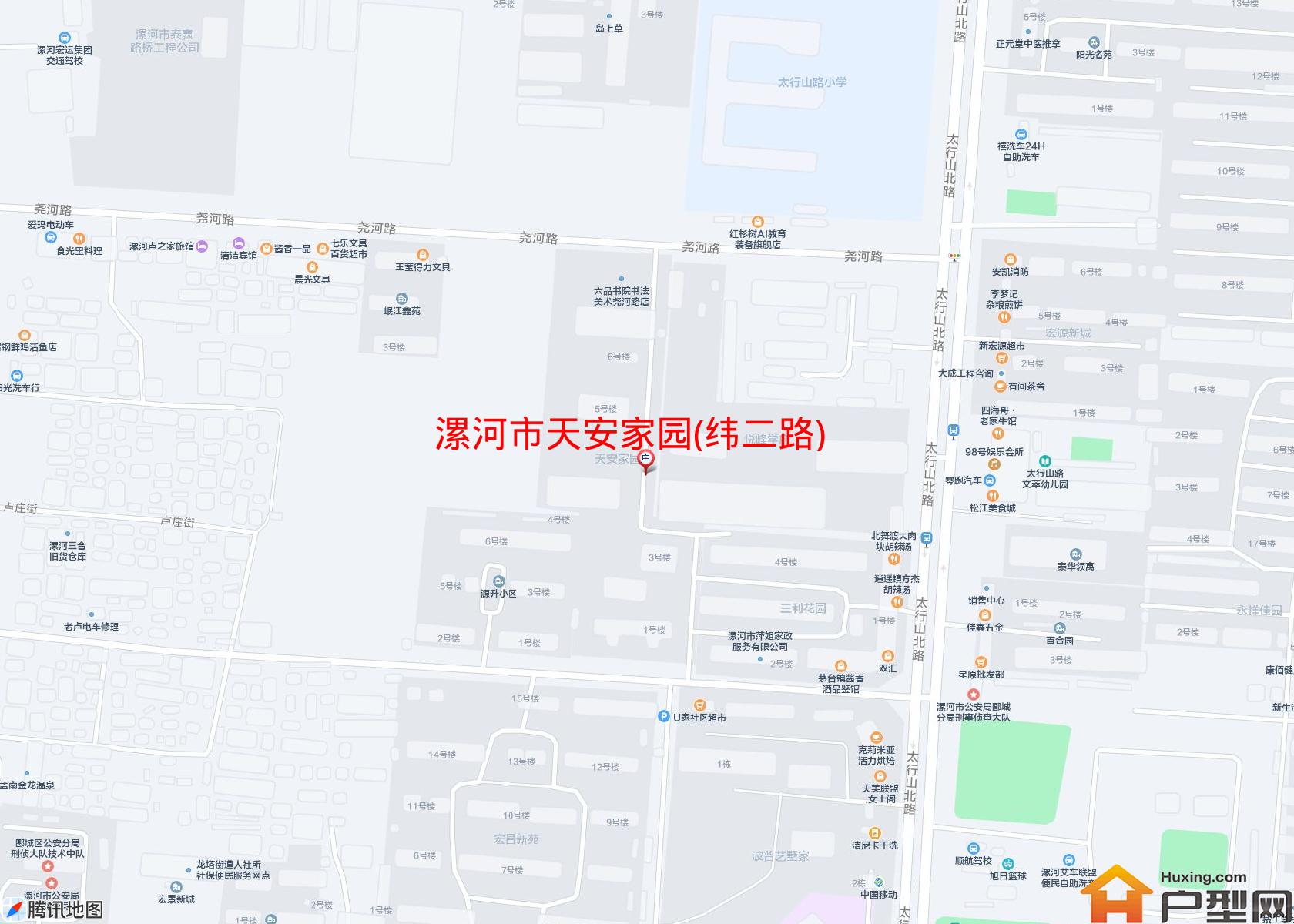 天安家园(纬二路)小区 - 户型网