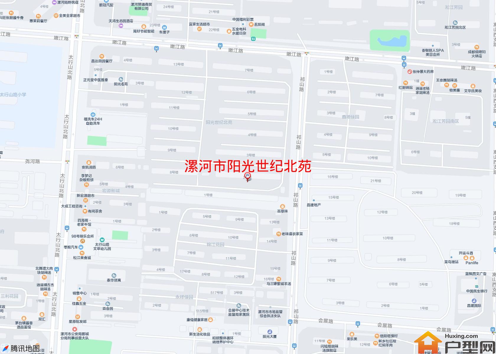 阳光世纪北苑小区 - 户型网
