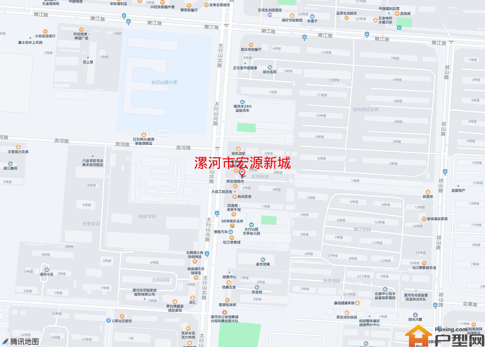 宏源新城小区 - 户型网