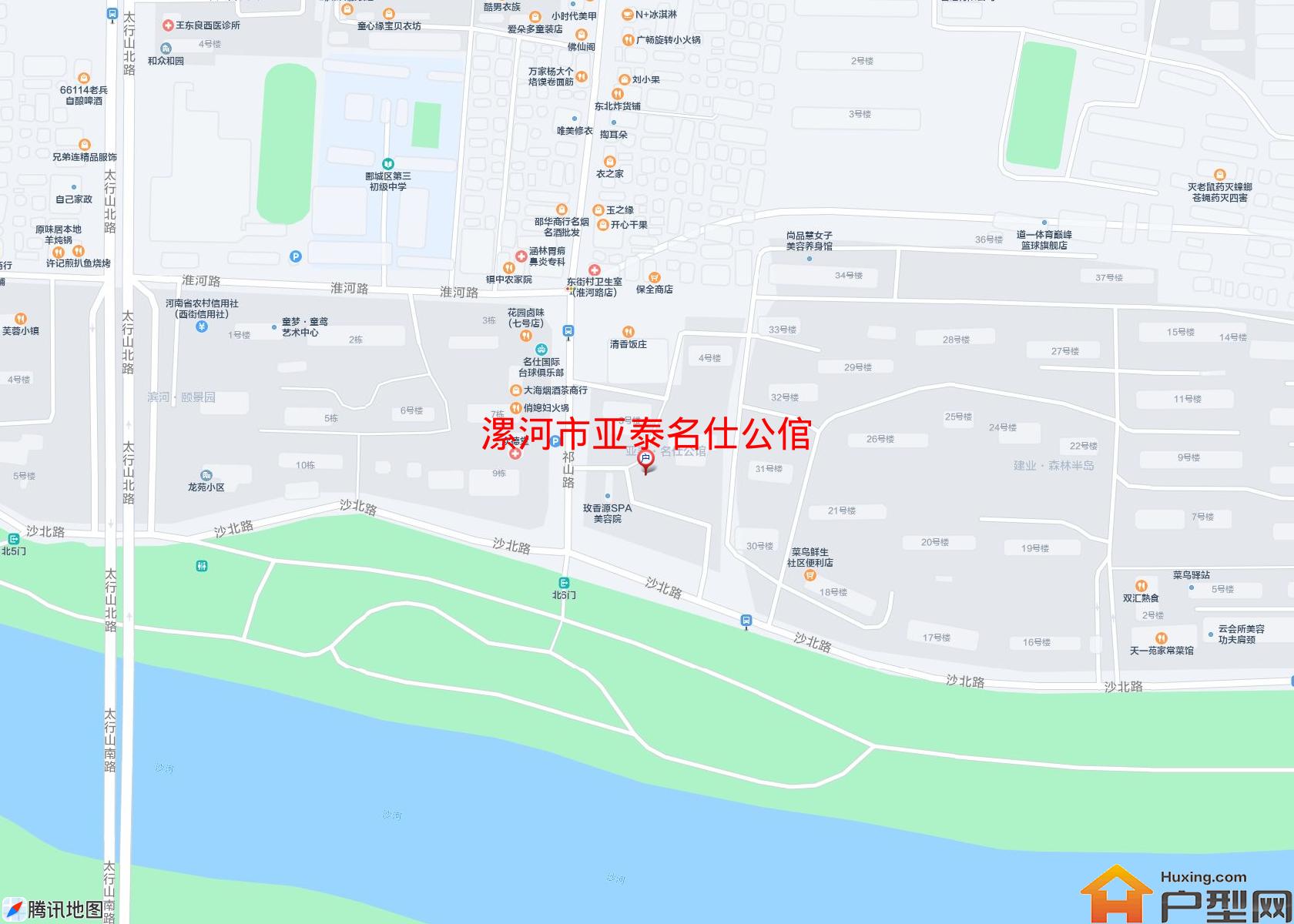 亚泰名仕公倌小区 - 户型网