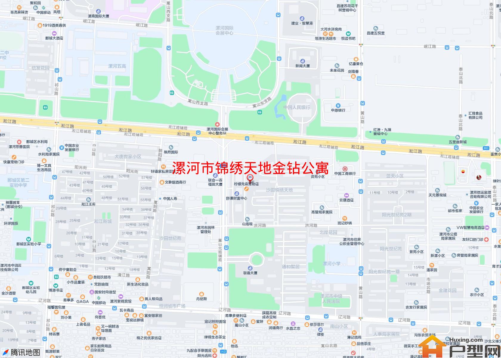 锦绣天地金钻公寓小区 - 户型网