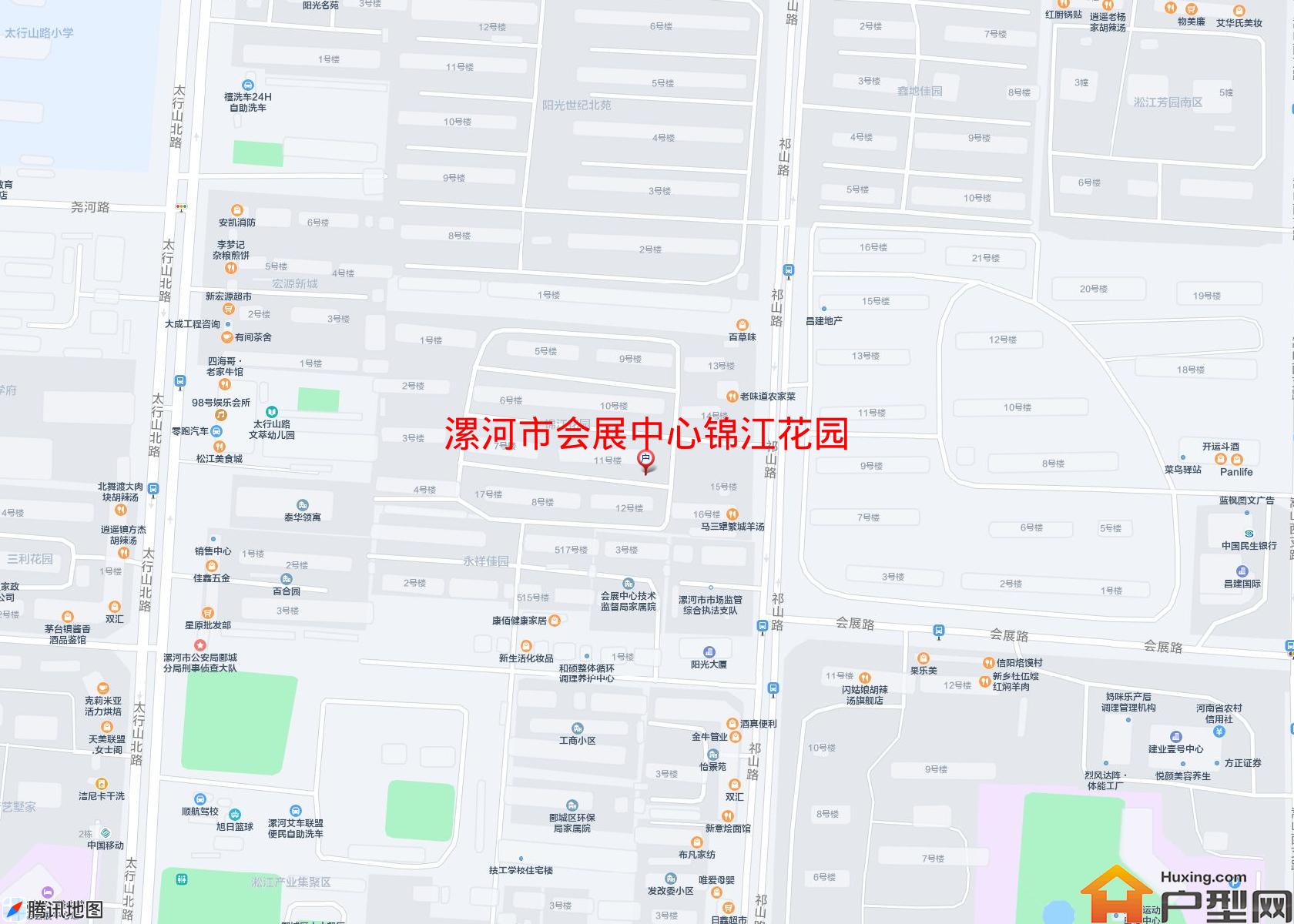 会展中心锦江花园小区 - 户型网