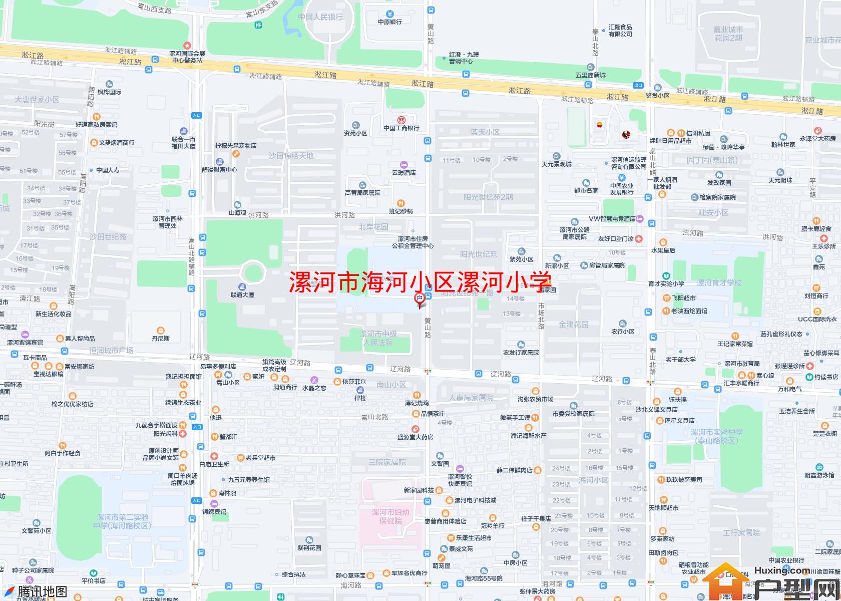 海河小区漯河小学小区 - 户型网
