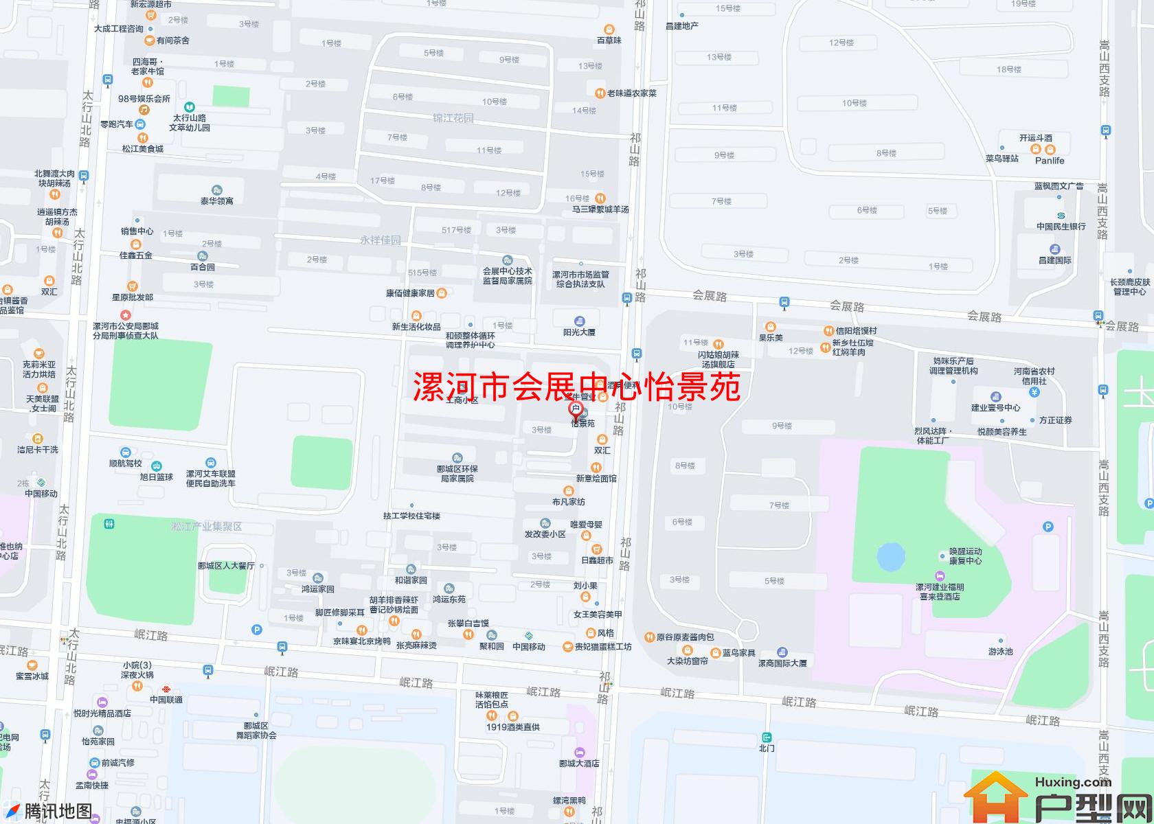 会展中心怡景苑小区 - 户型网