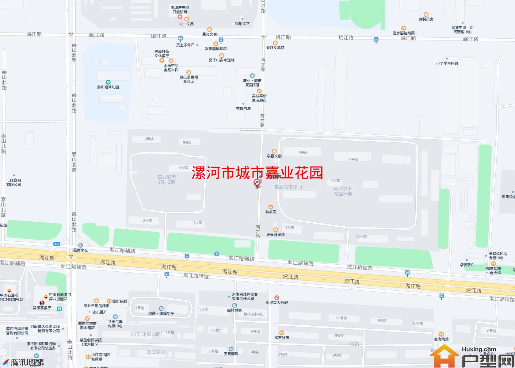 城市嘉业花园小区 - 户型网
