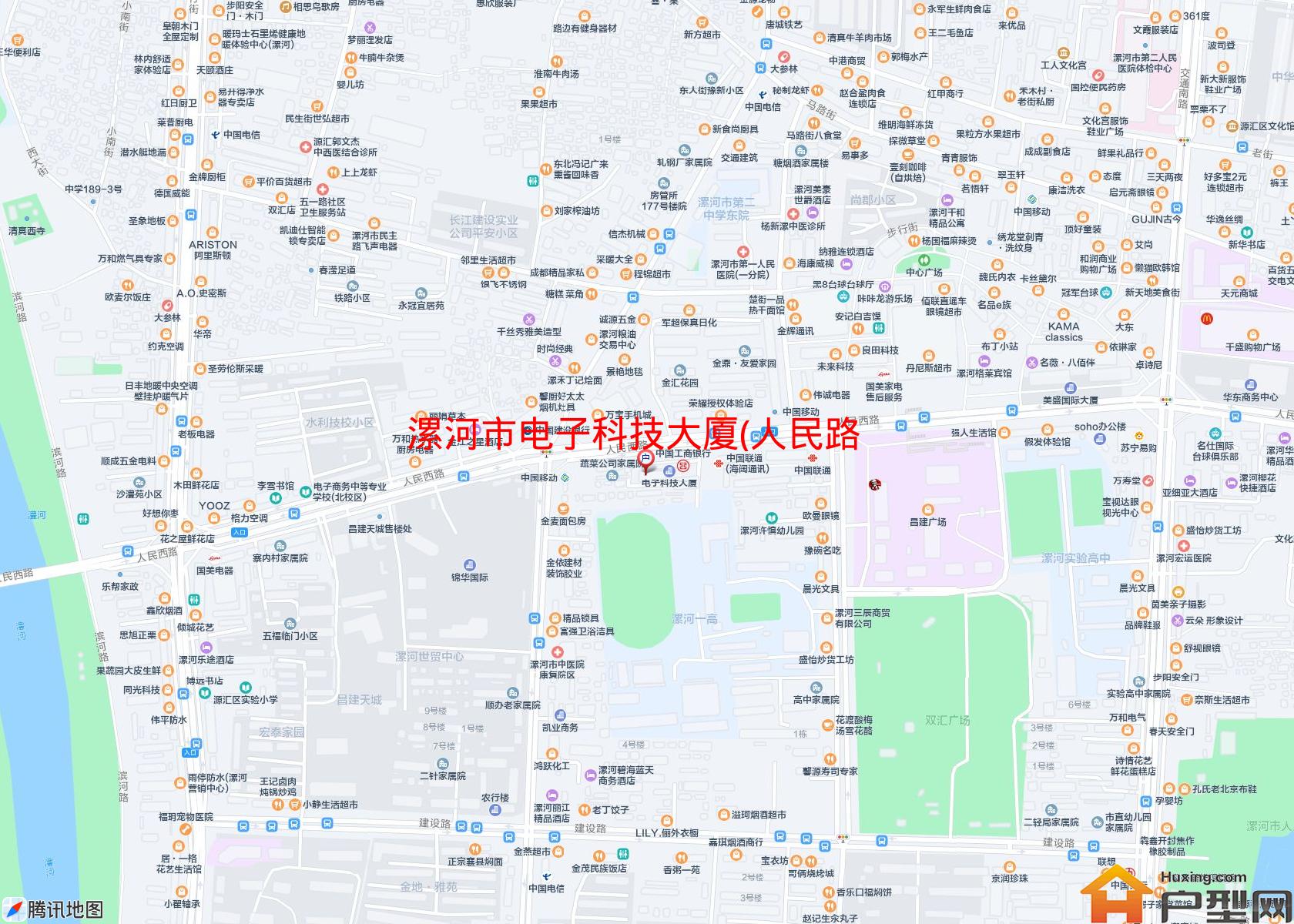 电子科技大厦(人民路)小区 - 户型网