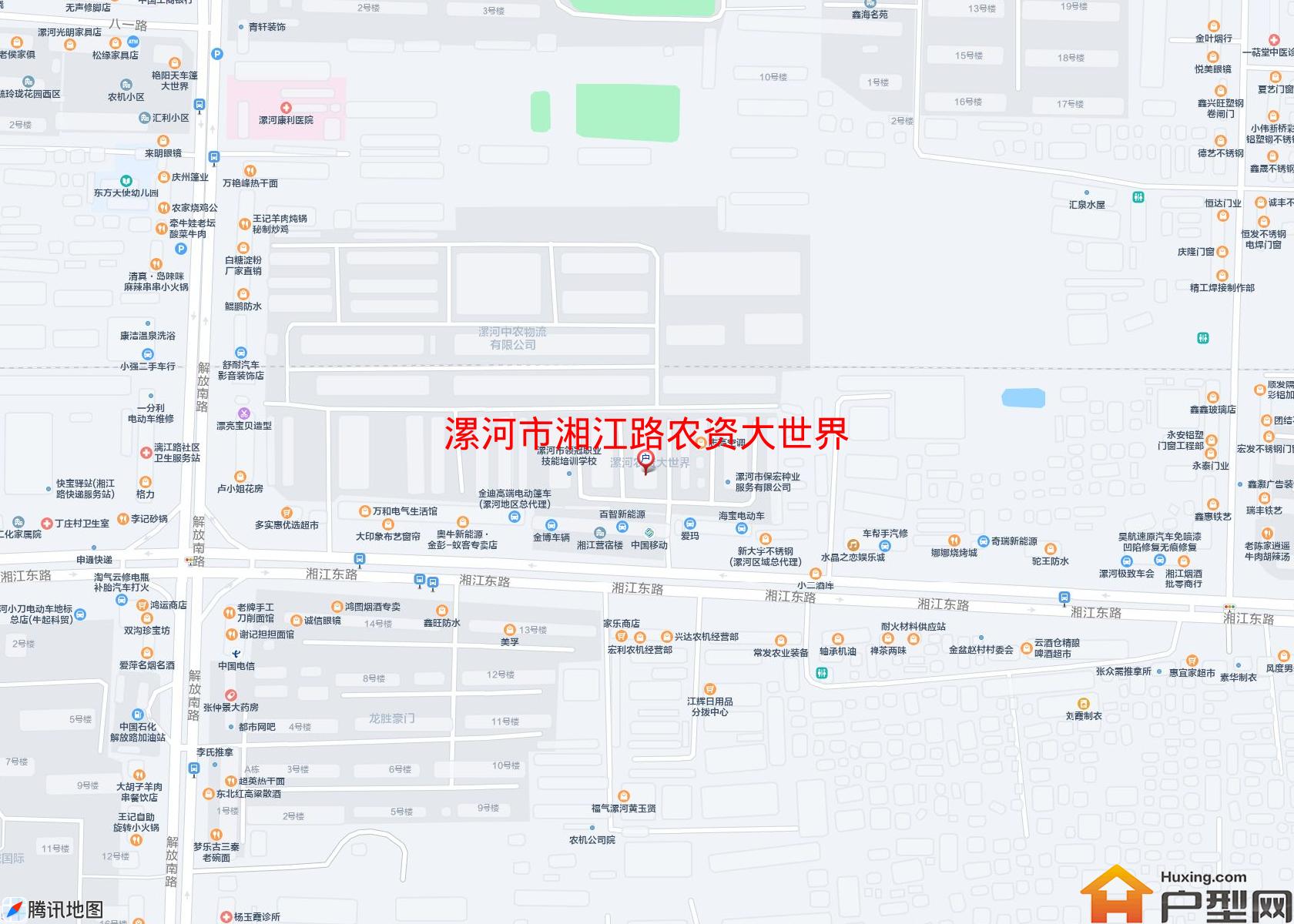湘江路农资大世界小区 - 户型网