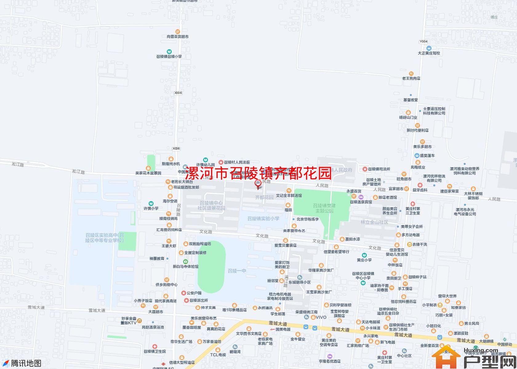 召陵镇齐都花园小区 - 户型网