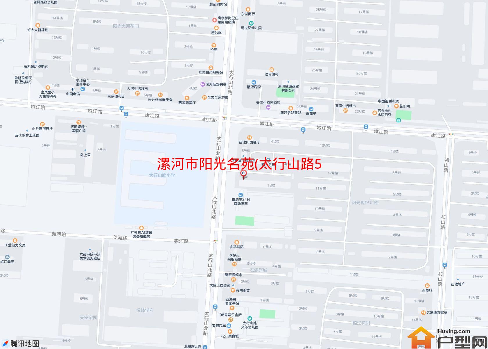 阳光名苑(太行山路506号)小区 - 户型网