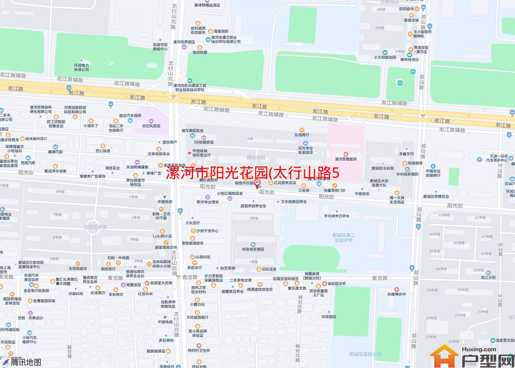 阳光花园(太行山路538号)小区 - 户型网