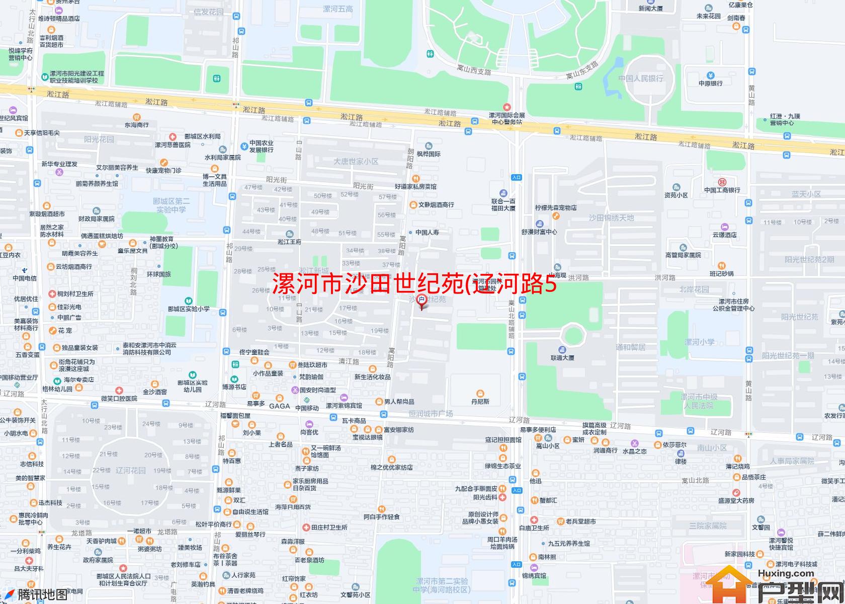 沙田世纪苑(辽河路503号)小区 - 户型网