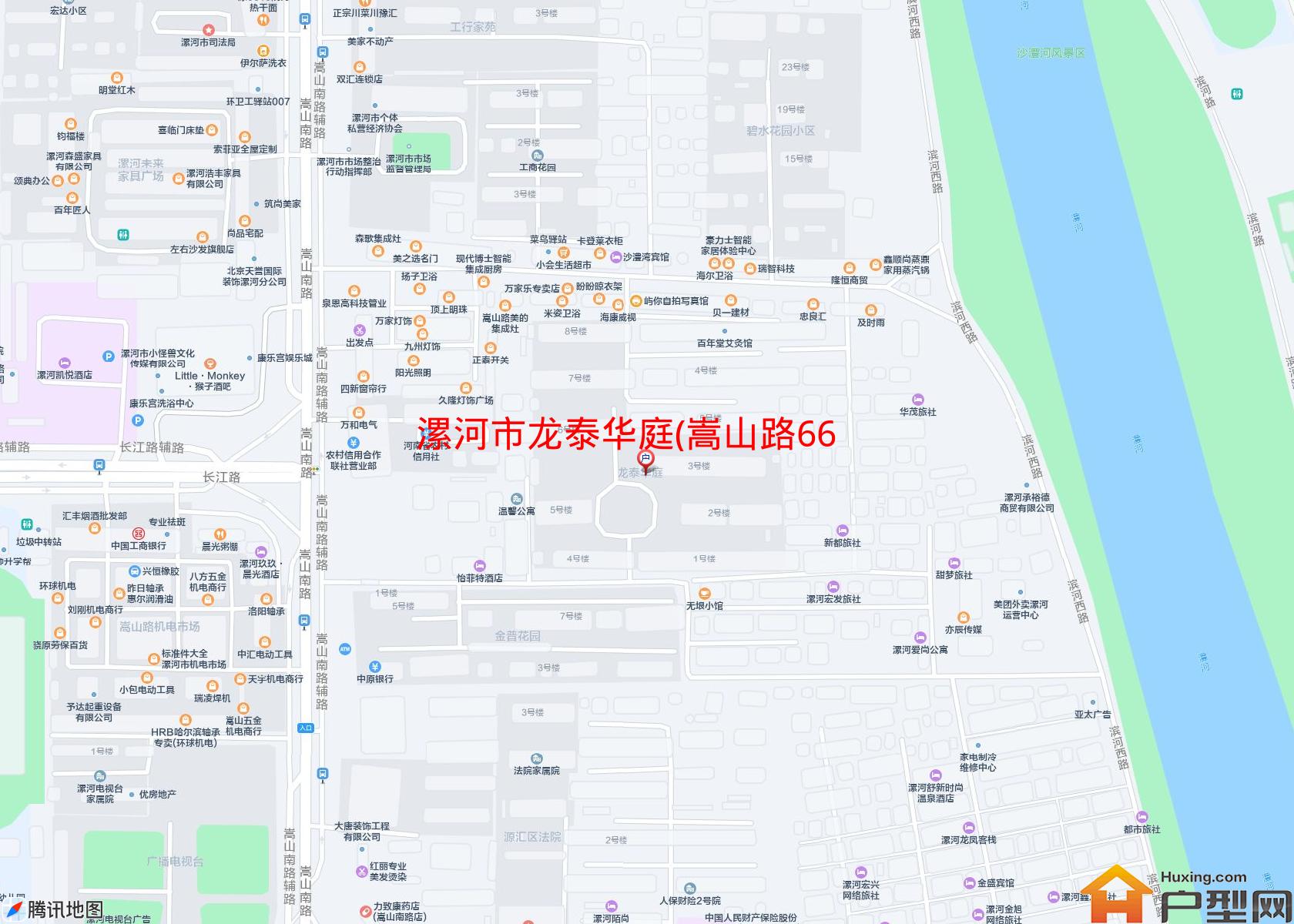 龙泰华庭(嵩山路668号)小区 - 户型网
