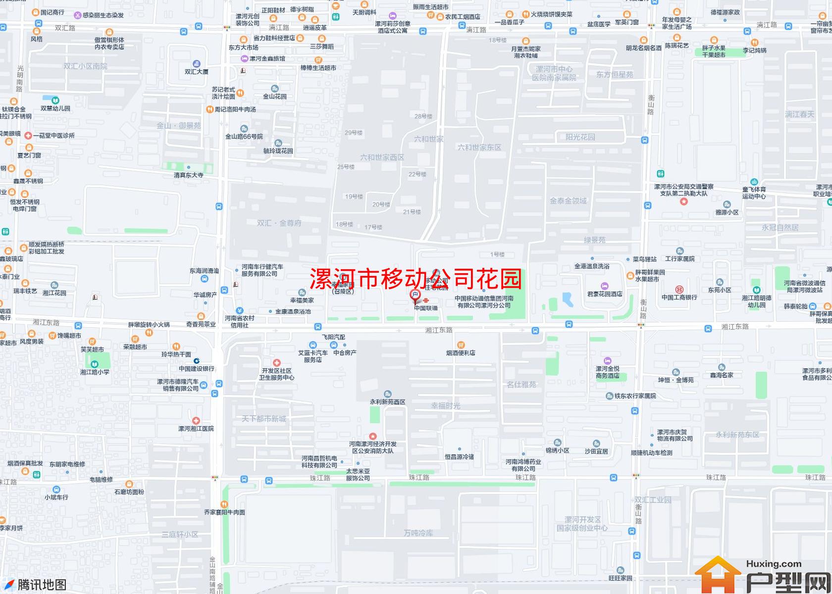 移动公司花园小区 - 户型网