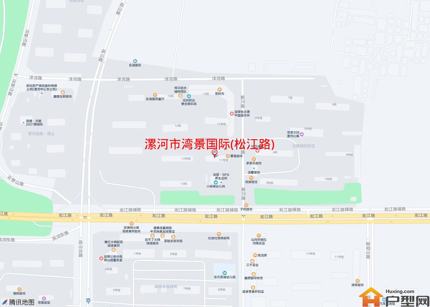 湾景国际(松江路)小区 - 户型网