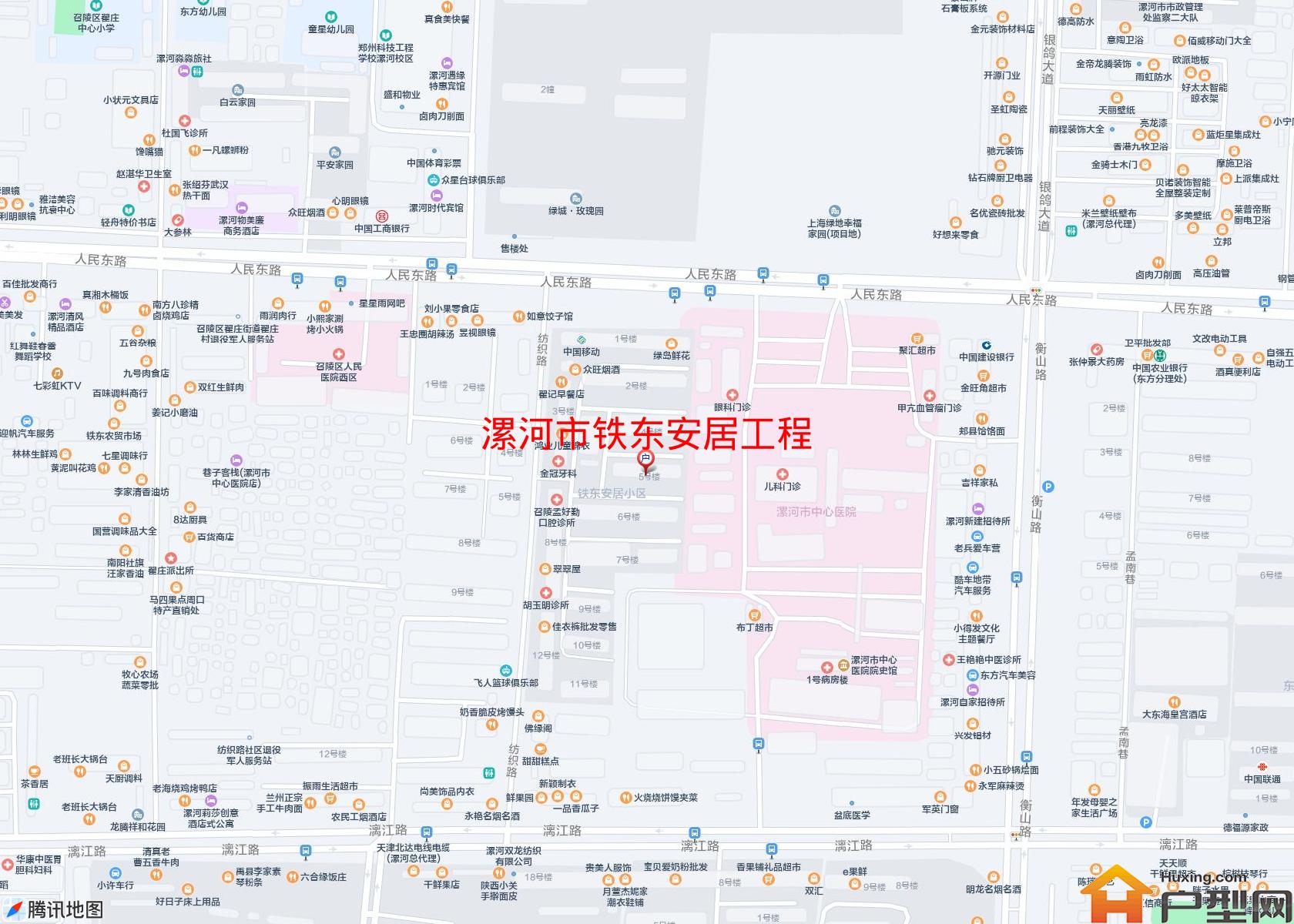 铁东安居工程小区 - 户型网