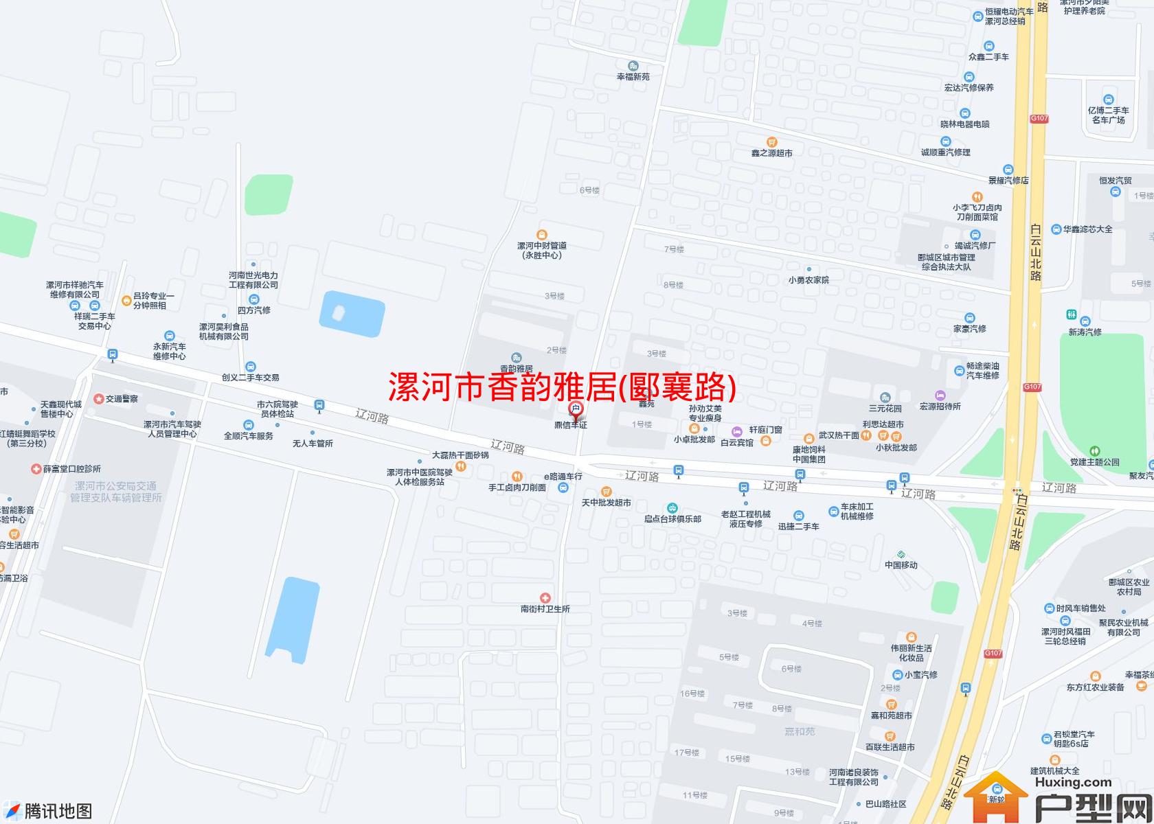 香韵雅居(郾襄路)小区 - 户型网