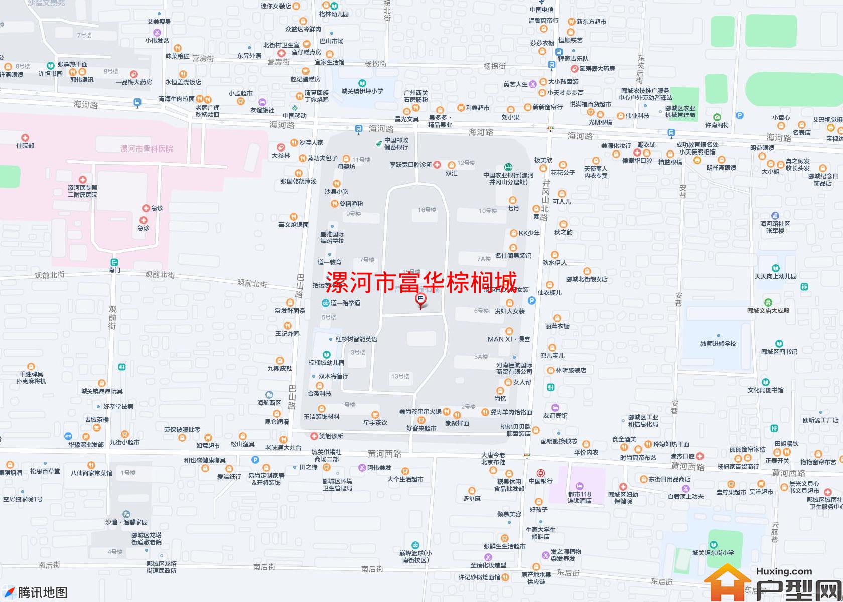 富华棕榈城小区 - 户型网
