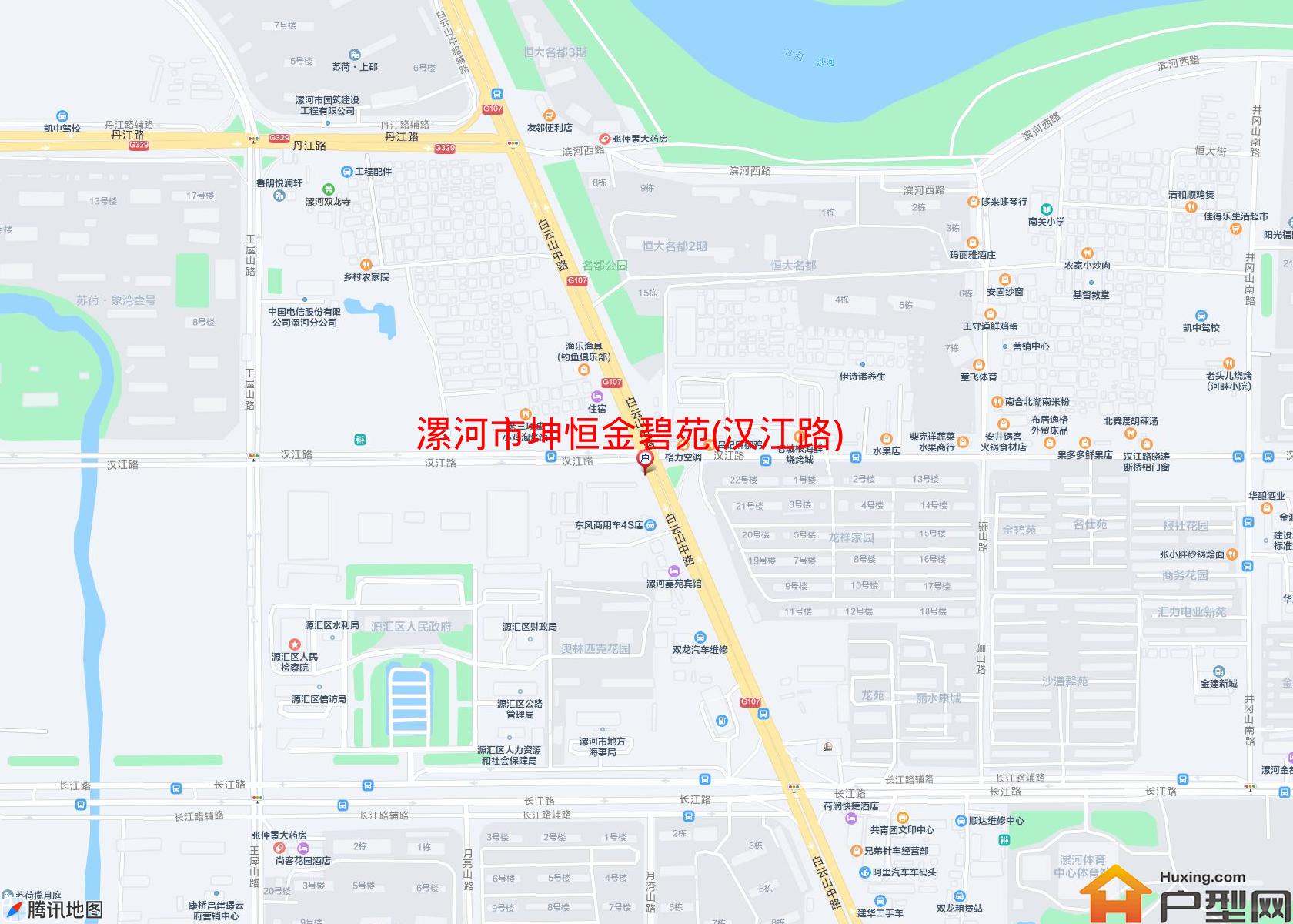 坤恒金碧苑(汉江路)小区 - 户型网