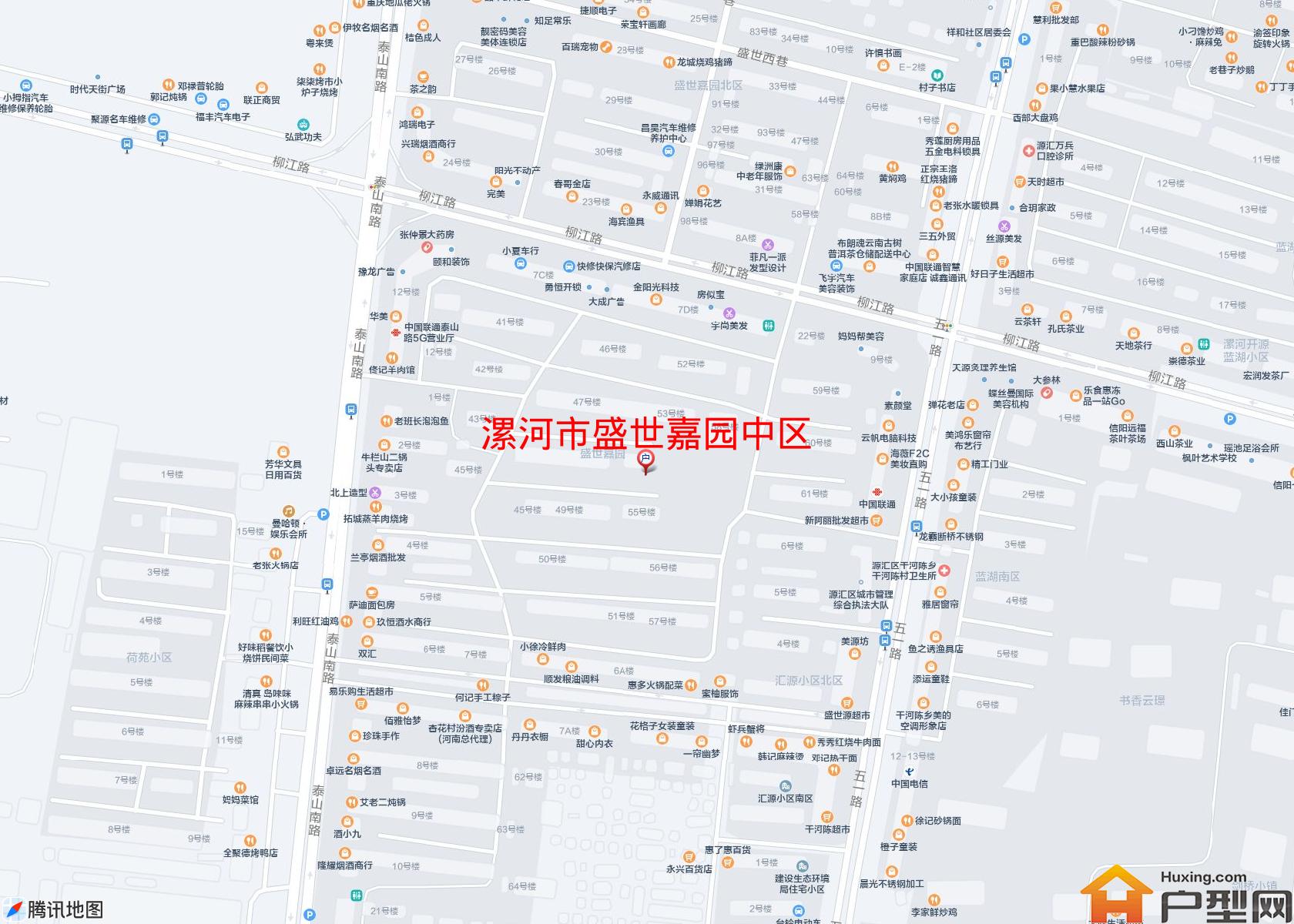 盛世嘉园中区小区 - 户型网