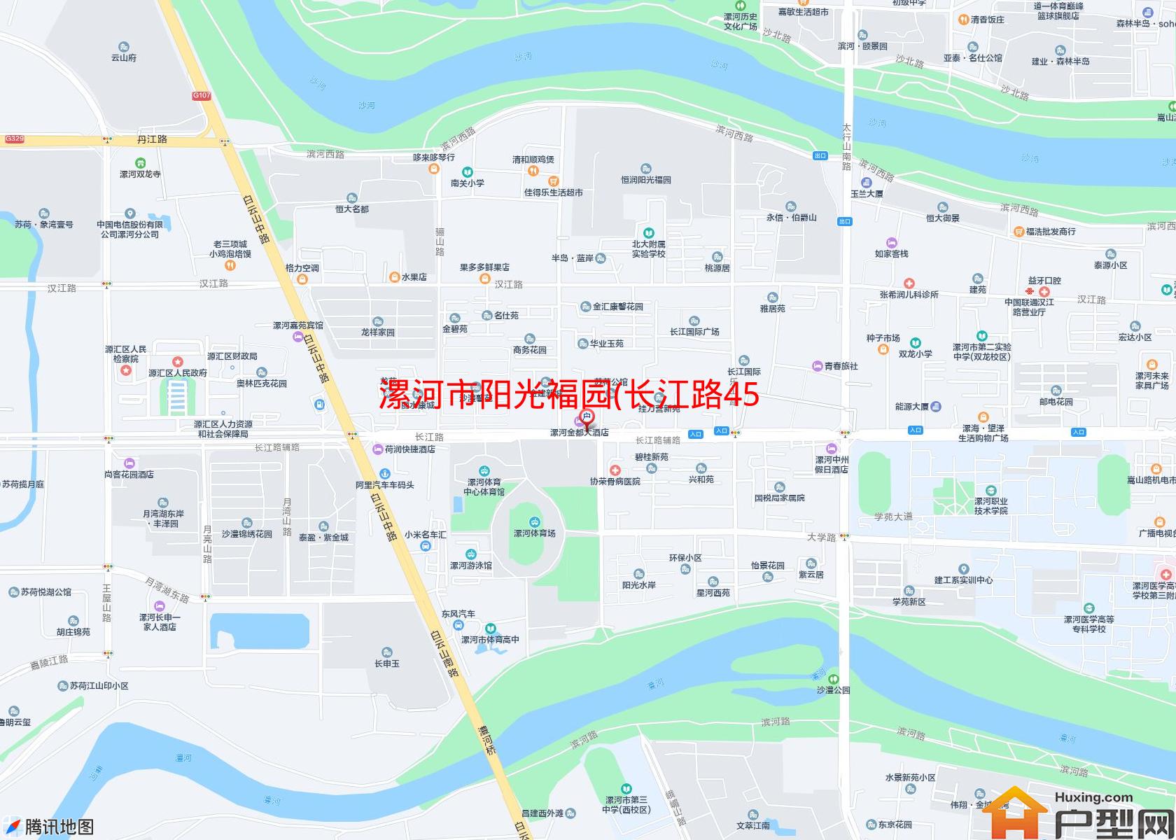 阳光福园(长江路45号)小区 - 户型网