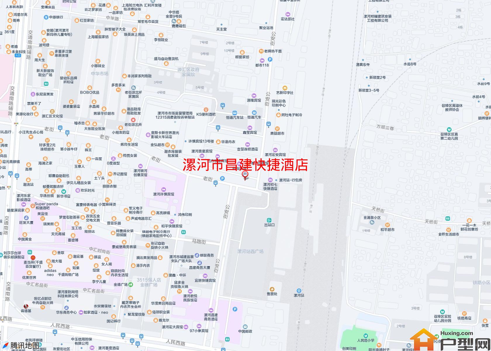 昌建快捷酒店小区 - 户型网