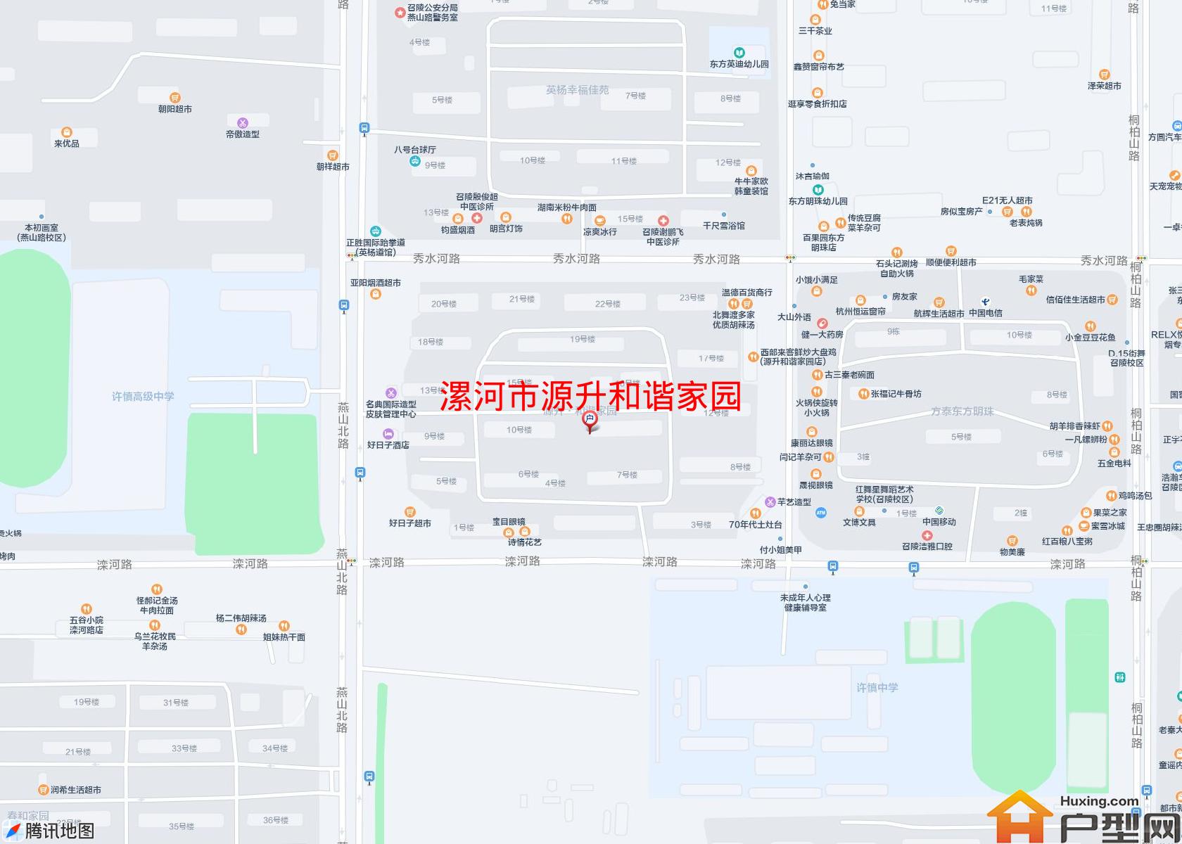 源升和谐家园小区 - 户型网