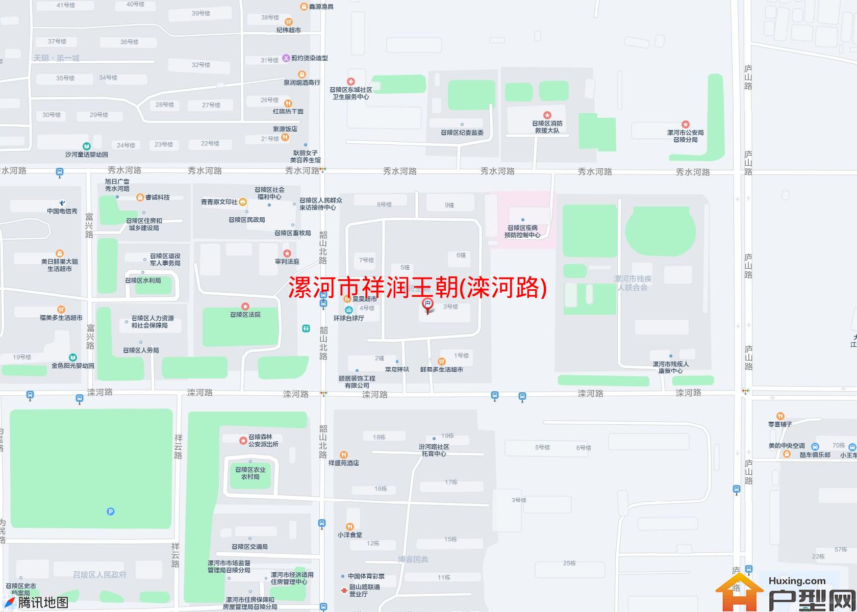 祥润王朝(滦河路)小区 - 户型网