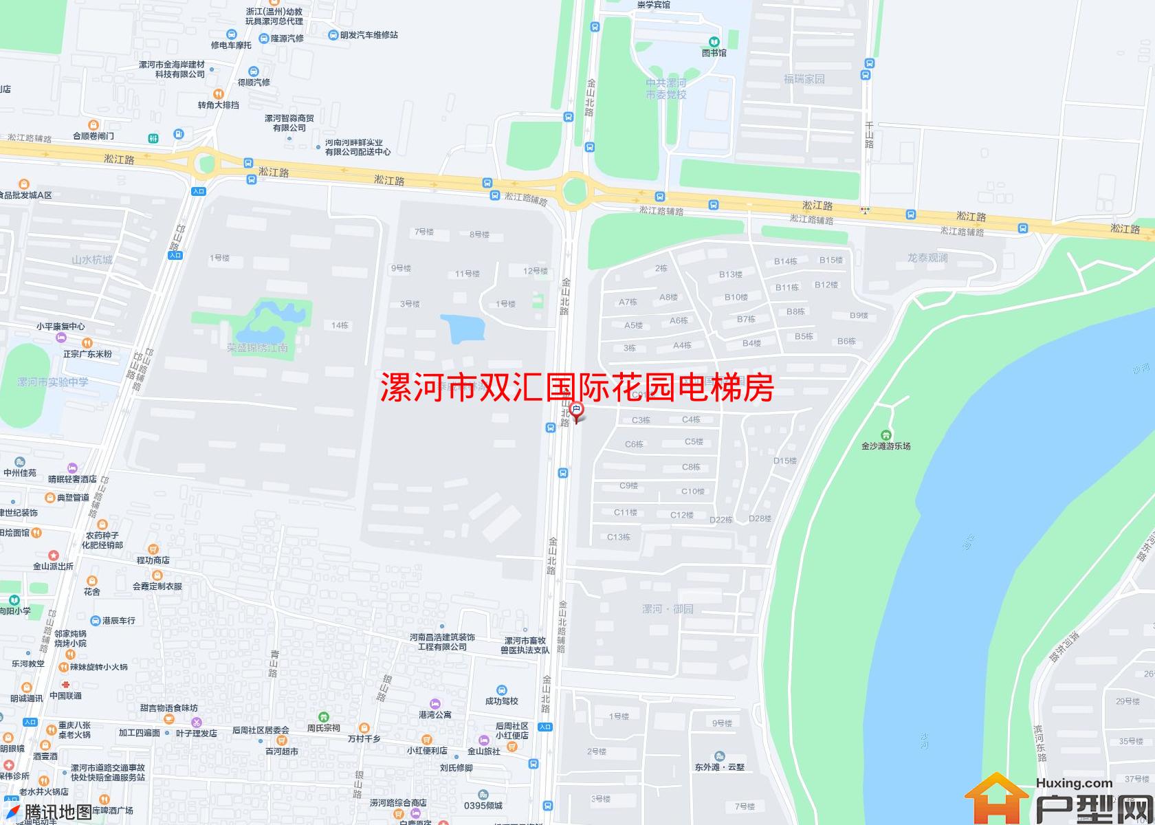 双汇国际花园电梯房小区 - 户型网