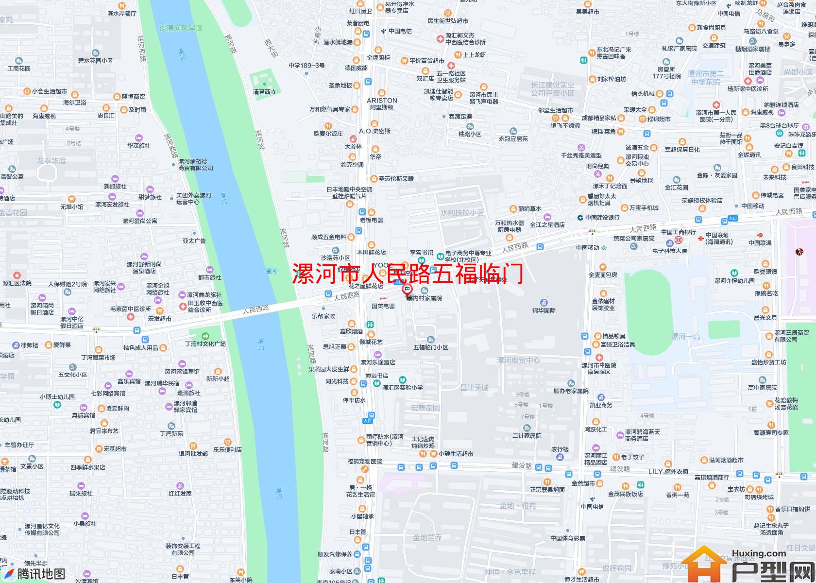 人民路五福临门小区 - 户型网