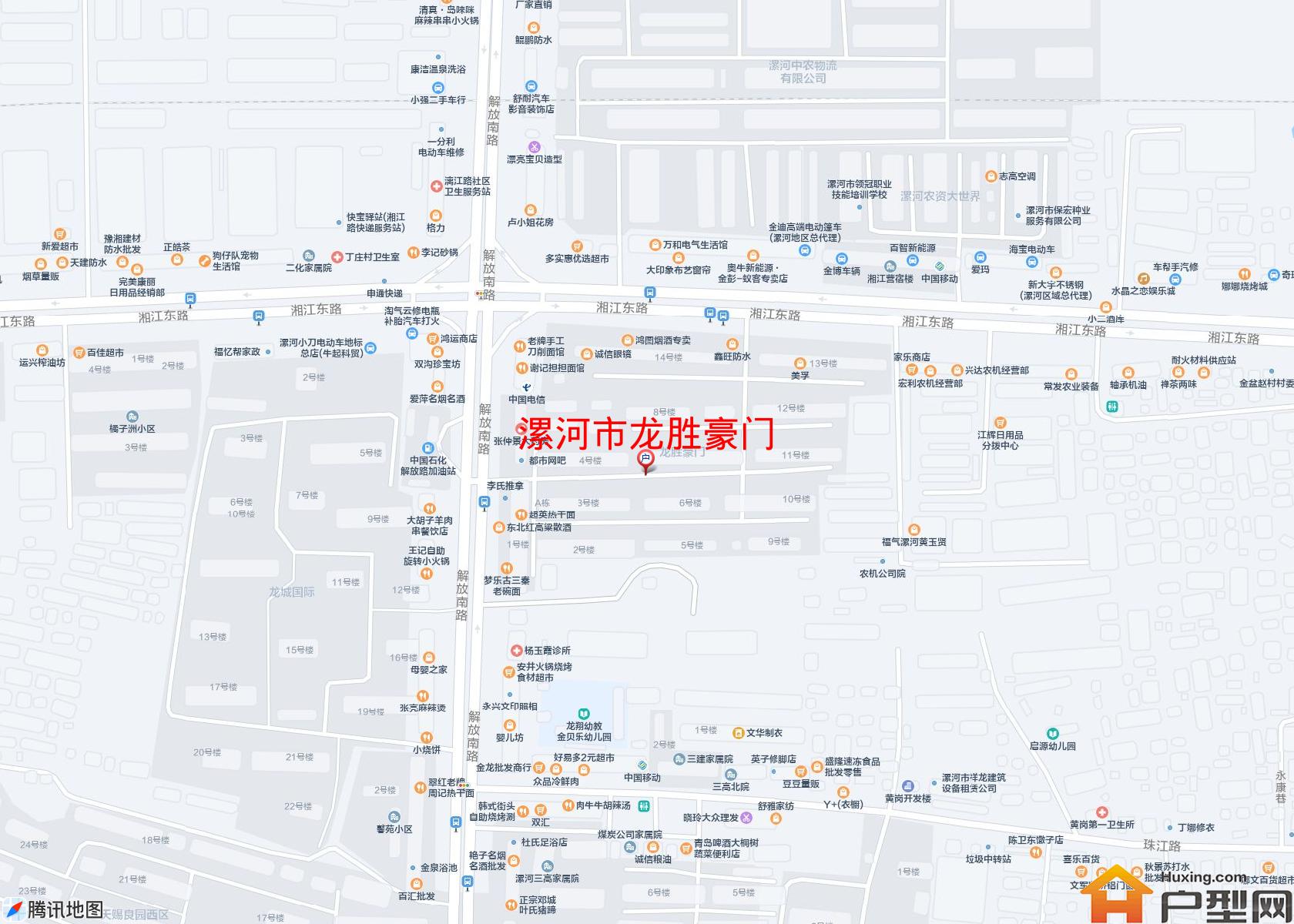龙胜豪门小区 - 户型网