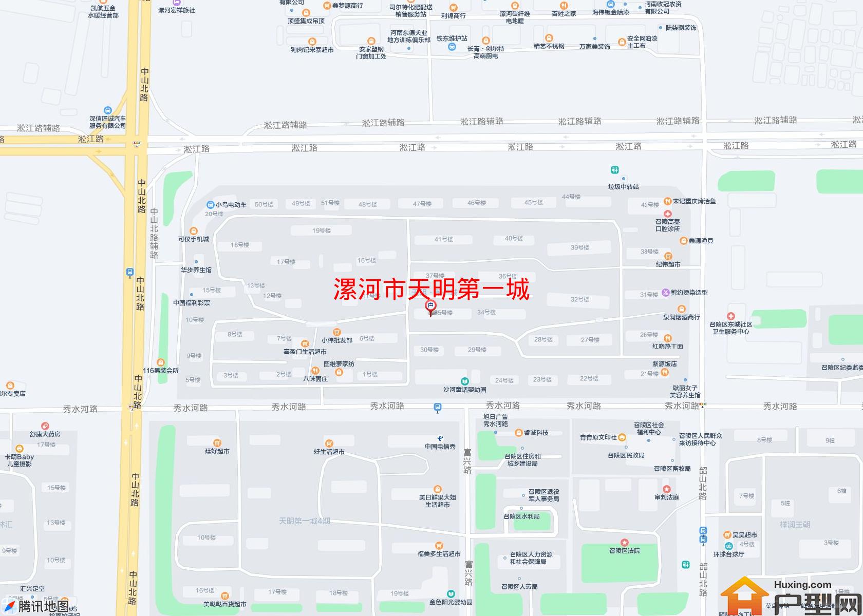 天明第一城小区 - 户型网