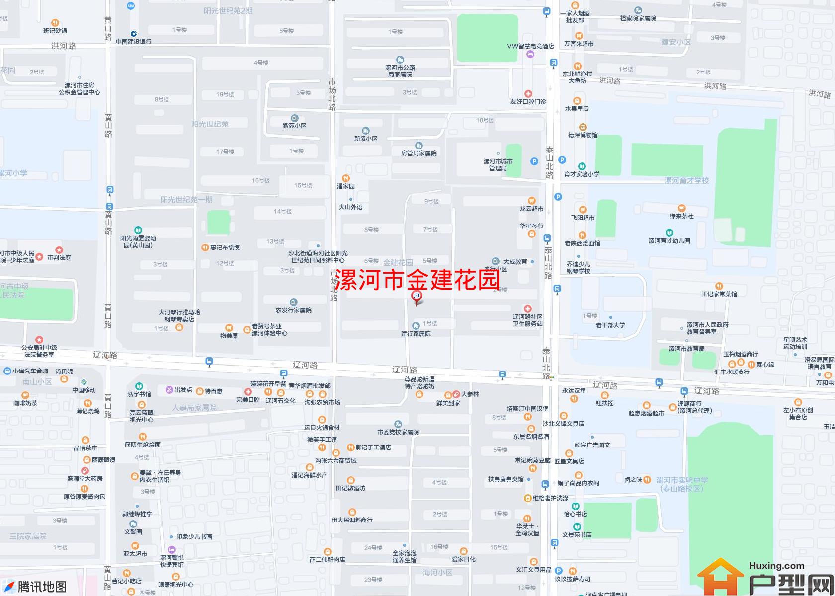 金建花园小区 - 户型网