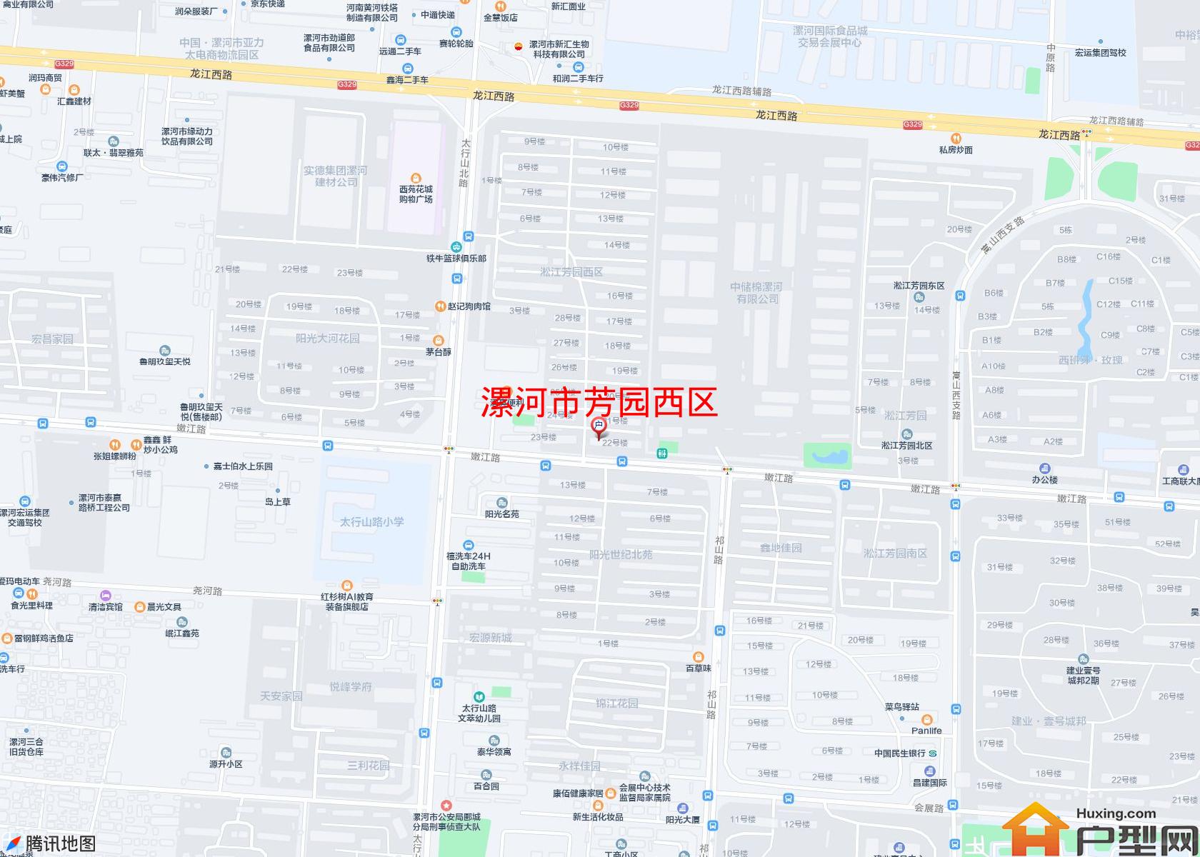 芳园西区小区 - 户型网