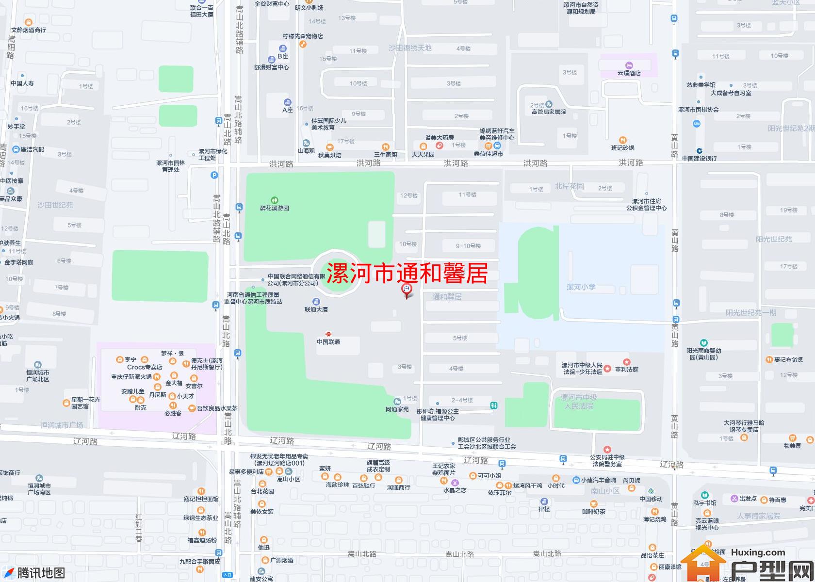 通和馨居小区 - 户型网