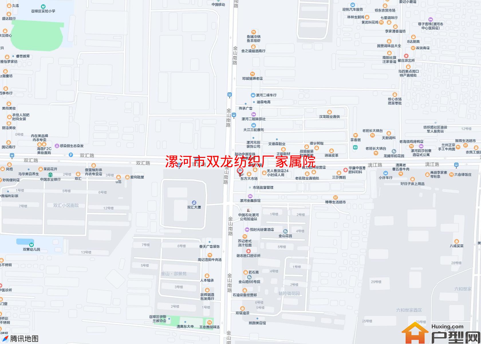 双龙纺织厂家属院小区 - 户型网